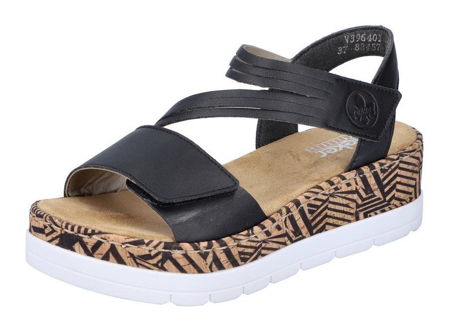 Rieker Keilsandalette, Sommerschuh, Sandale, Keilabsatz, mit günstig online kaufen