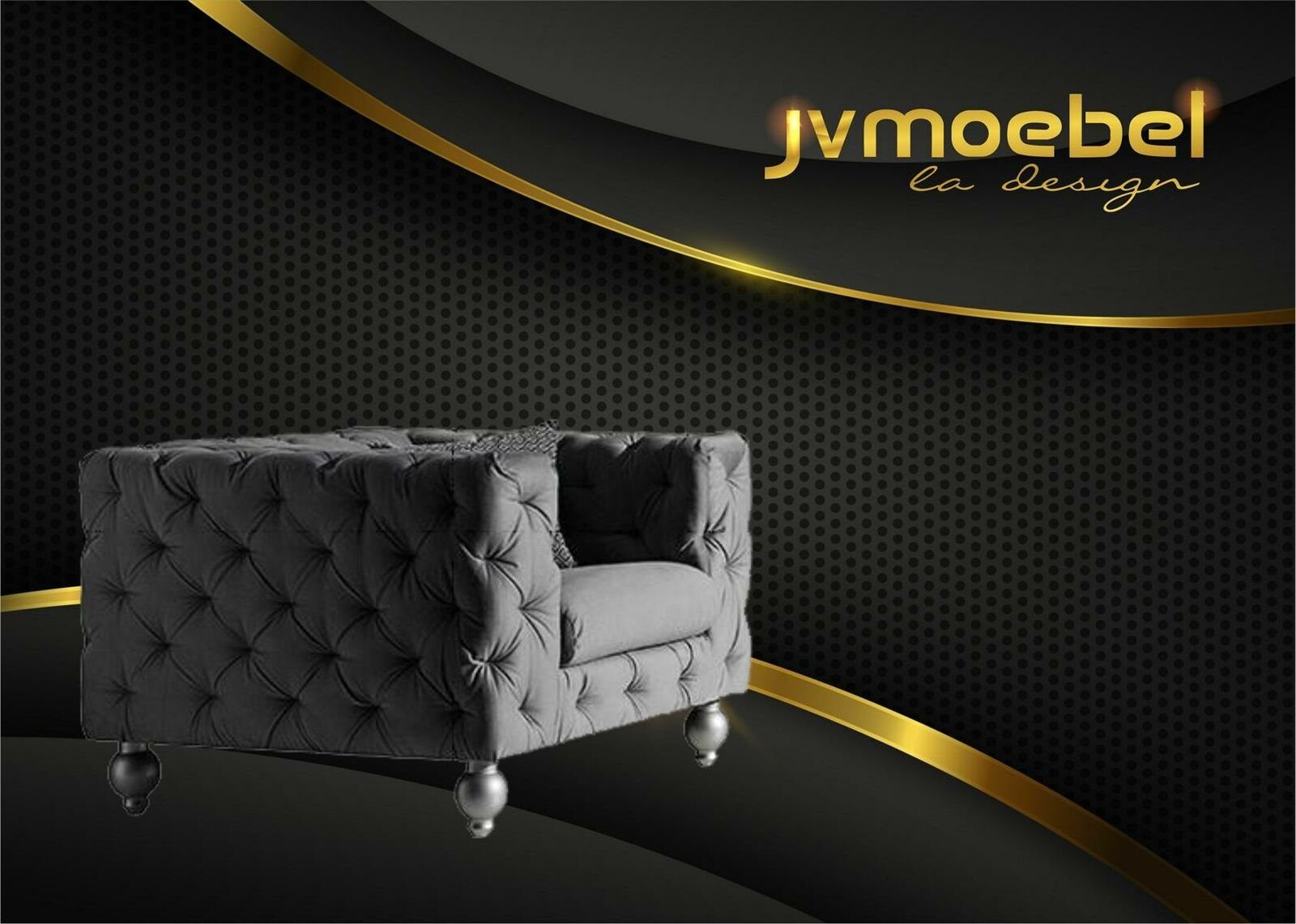 JVmoebel Sofa, Garnitur Big Couch Modern Sofa Textil Sitzer Garnitur Set 32