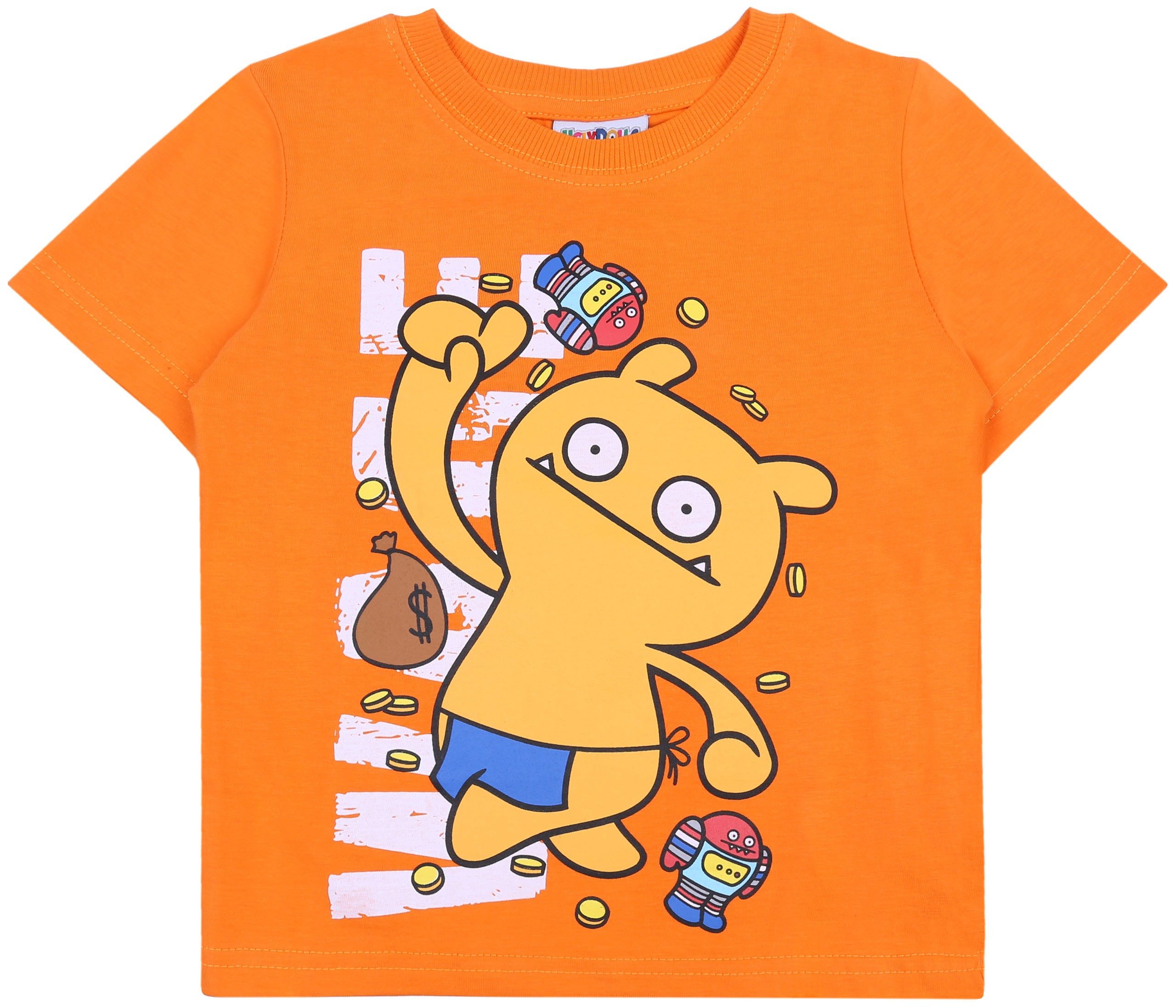 Sarcia.eu Kurzarmbluse Orangefarbiges T-Shirt für Jungen THE UGLY DOLLS 7 Jahre
