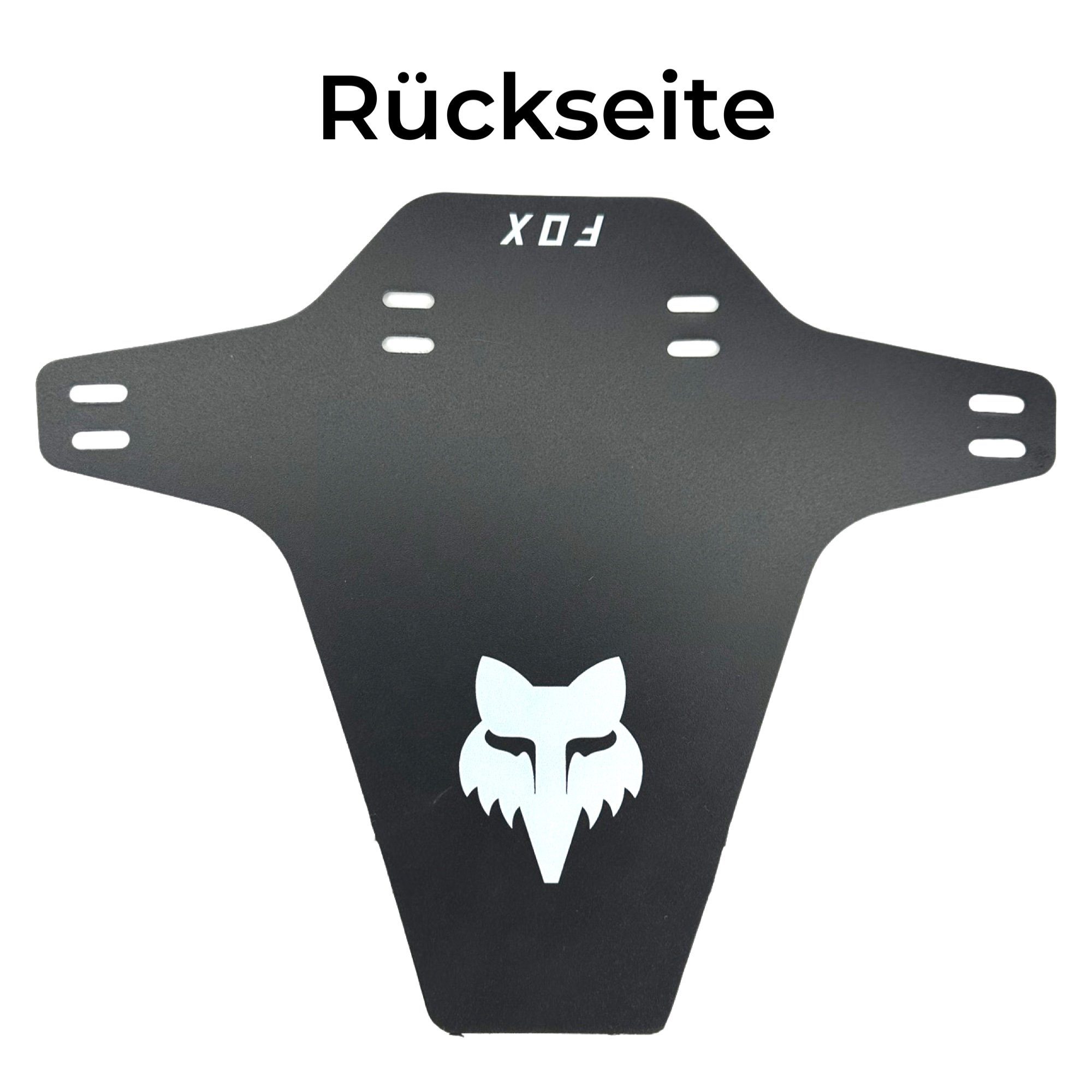 Fox Racing Schutzblech Fox Mud Guard Fahrrad Schutzblech Gabel Fender