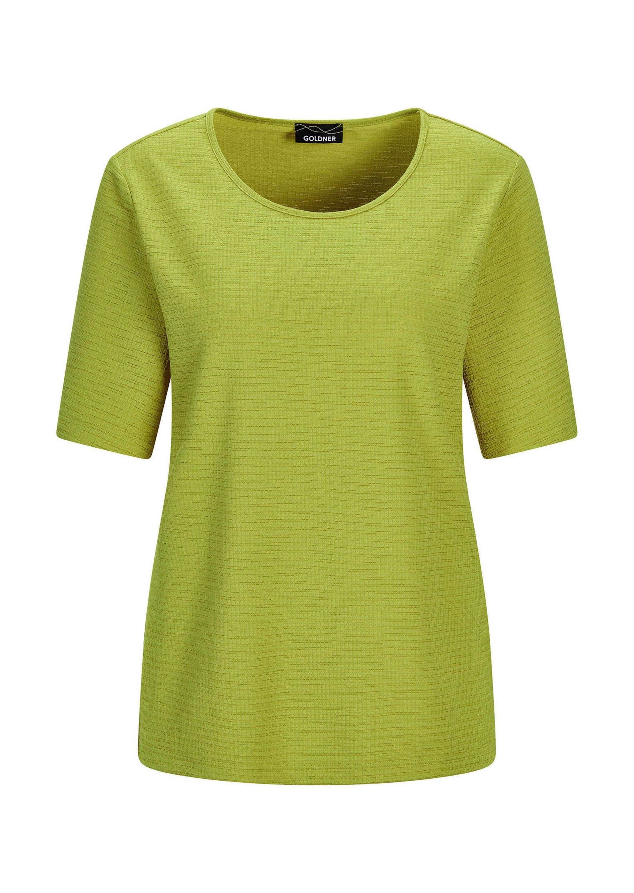 Print-Shirt Halbarm Jersey-Shirt, U-Boot-Ausschnitt