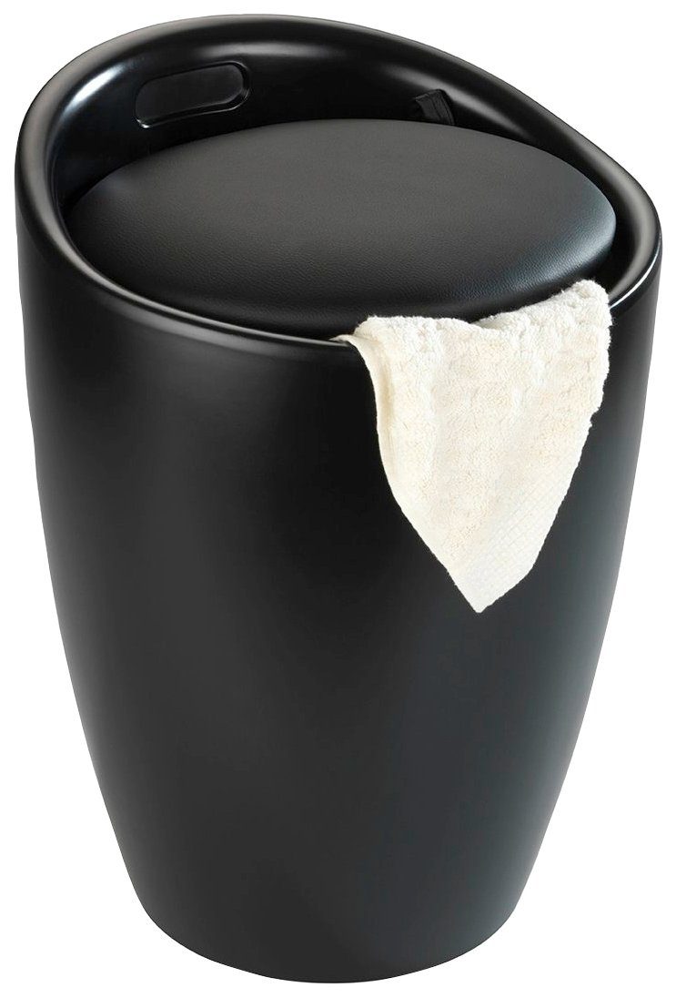 WENKO Badhocker Candy, mit abnehmbarem Wäschesack