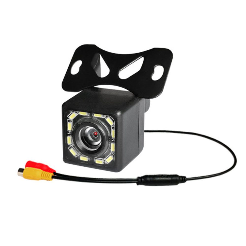 i@home Rückfahrkamera (170° Weitwinkel, 12 LED Nachtsicht, IP68 wasserdicht, 12V Plug & Play)