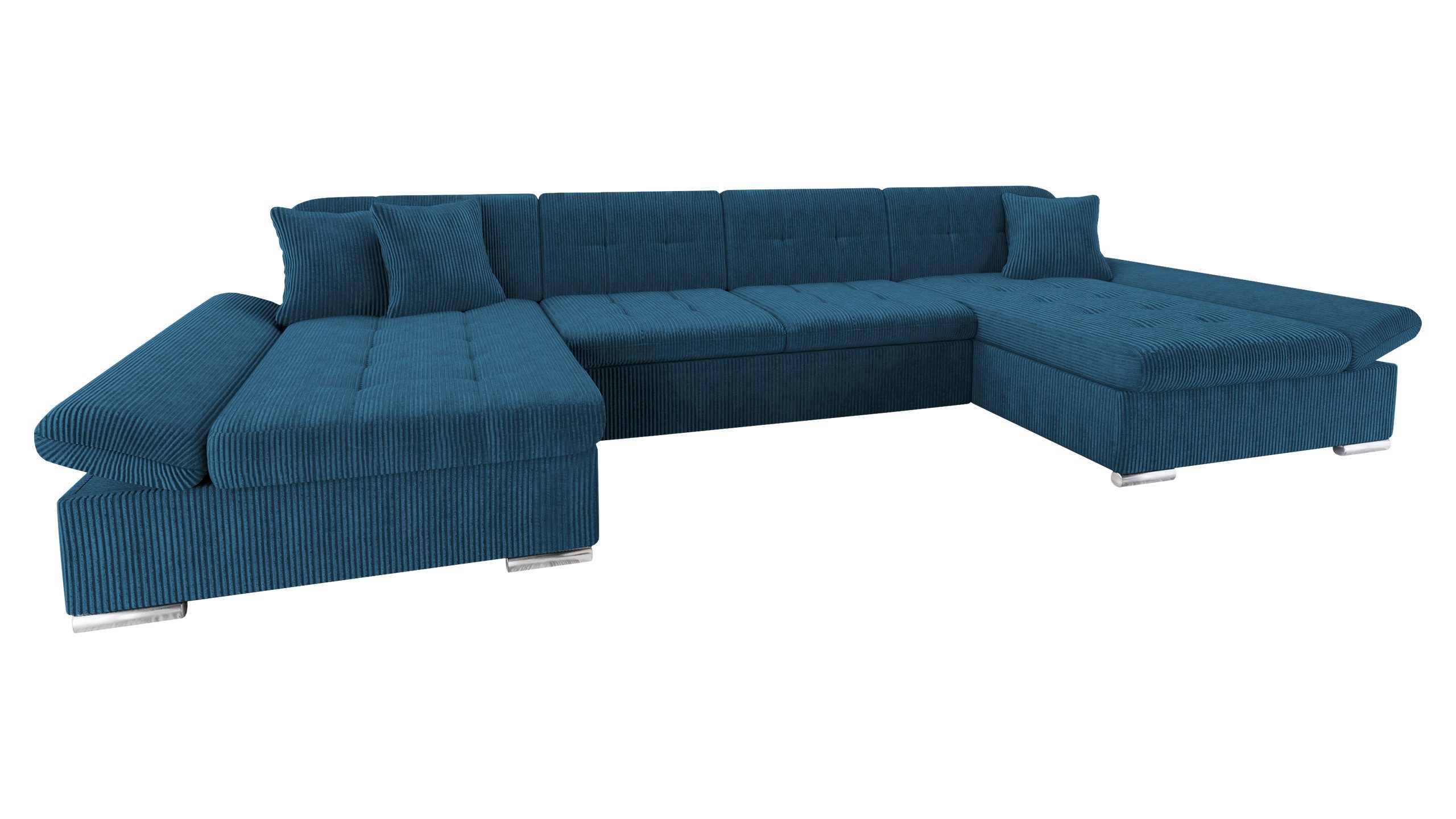 MIRJAN24 Wohnlandschaft Alia Cord, 2 Bettkasten günstig online kaufen