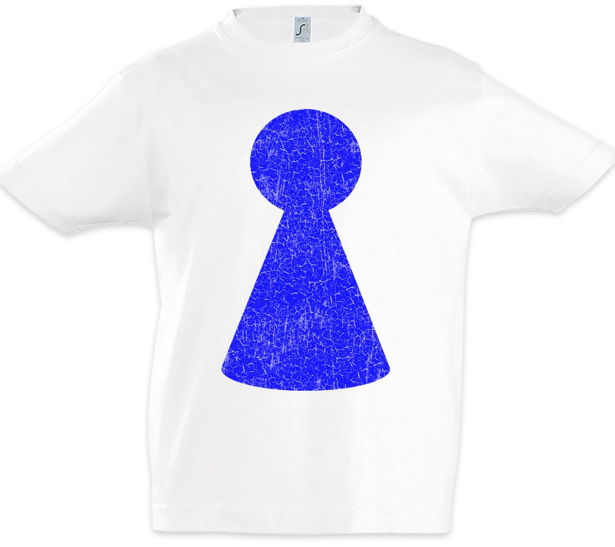 Print-Shirt Play Figure Kinder T-Shirt Mensch Spiel Ärgere Game Dich Figur Nicht
