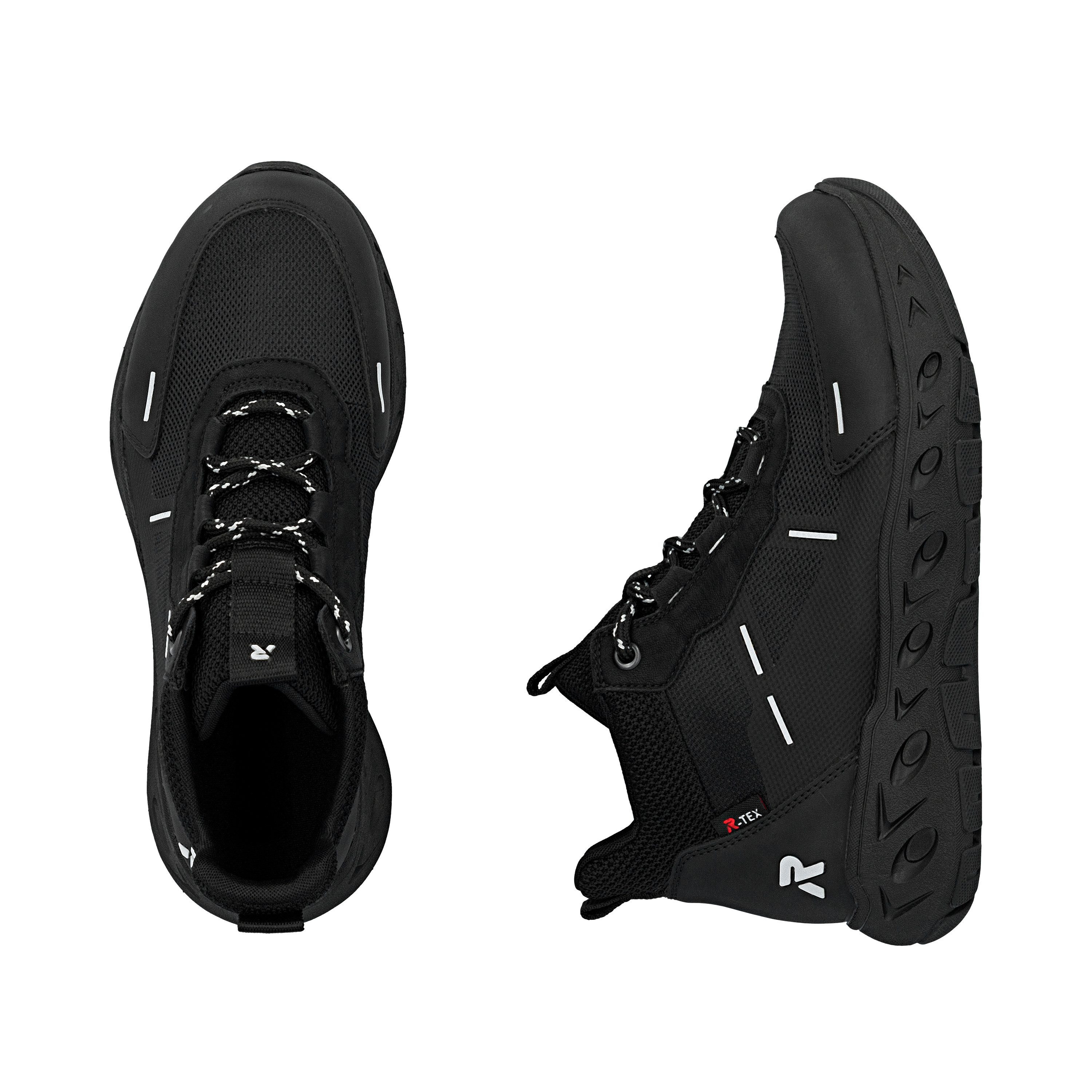 Rieker Schnürboots Outdoorboots, Schnürstiefelette, Plateausneaker mit TEX-Membrane
