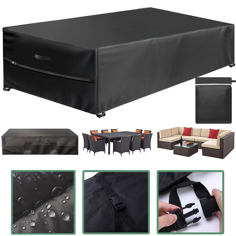 Jibenhome Gartenmöbel-Schutzhülle Abdeckung für Gartenmöbel, Abdeckplane fü günstig online kaufen