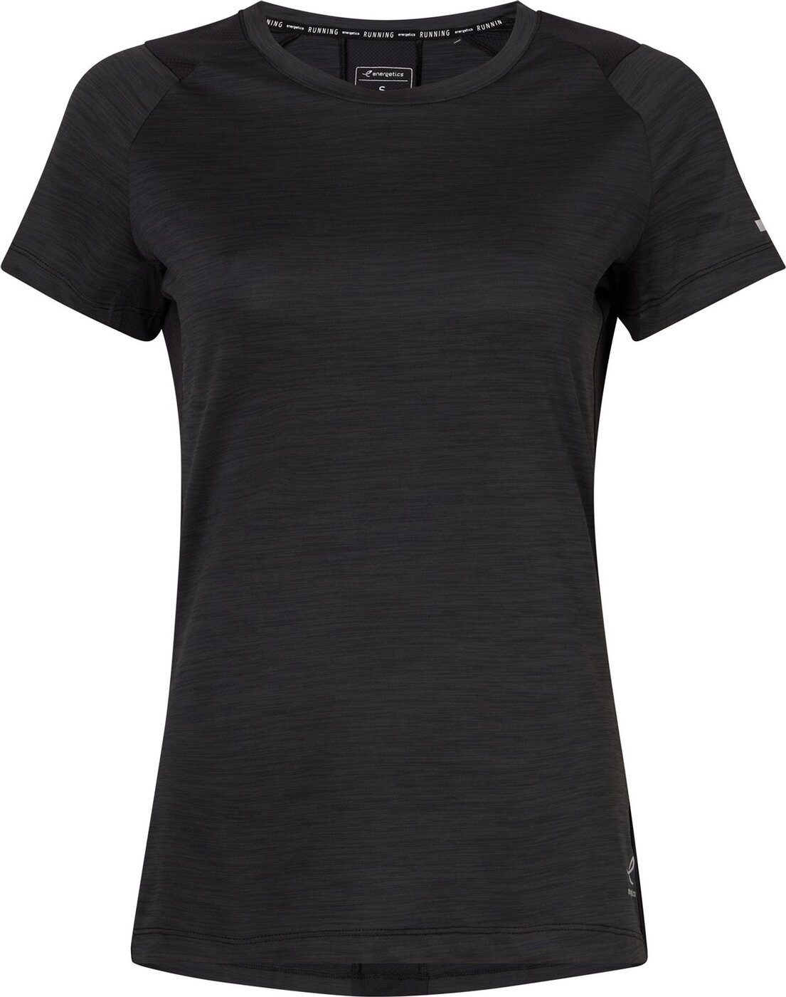 Laufshirt Da.-T-Shirt Evii SS W MELANGE/BLACK/BLACK