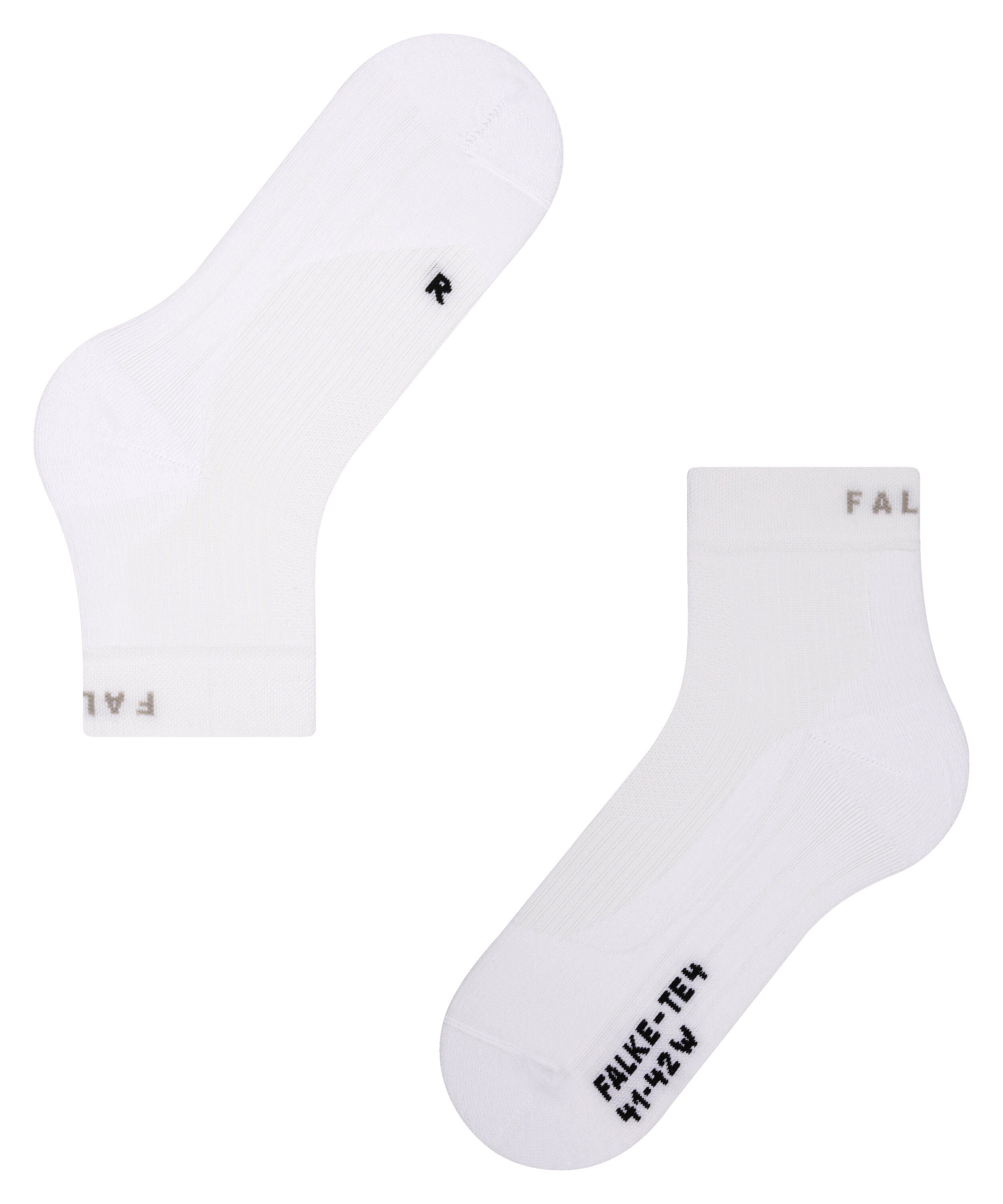Stabilisierende Short (2000) Sandplätze Socken 4 white TE FALKE Tennissocken (1-Paar) für