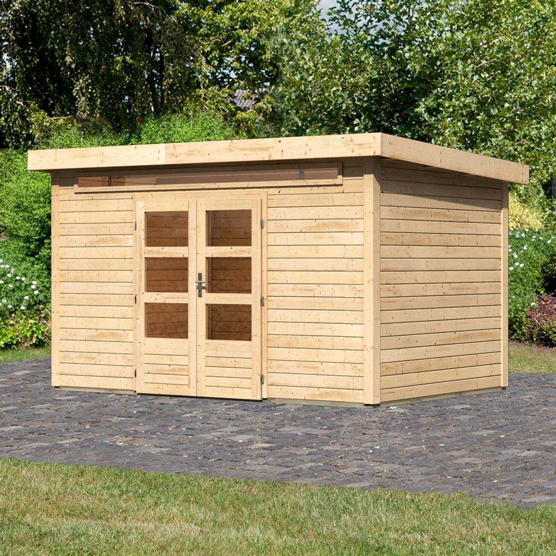 Karibu Gartenhaus Ammersee 6, BxT: 396x273 cm