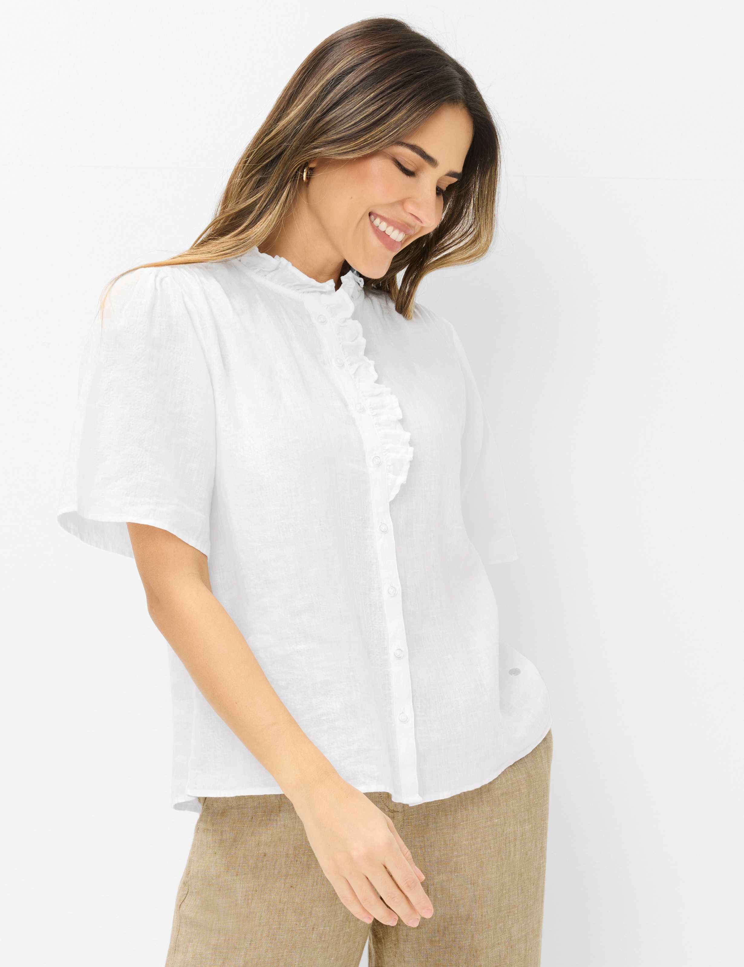 Brax Kurzarmbluse Style VIVE günstig online kaufen