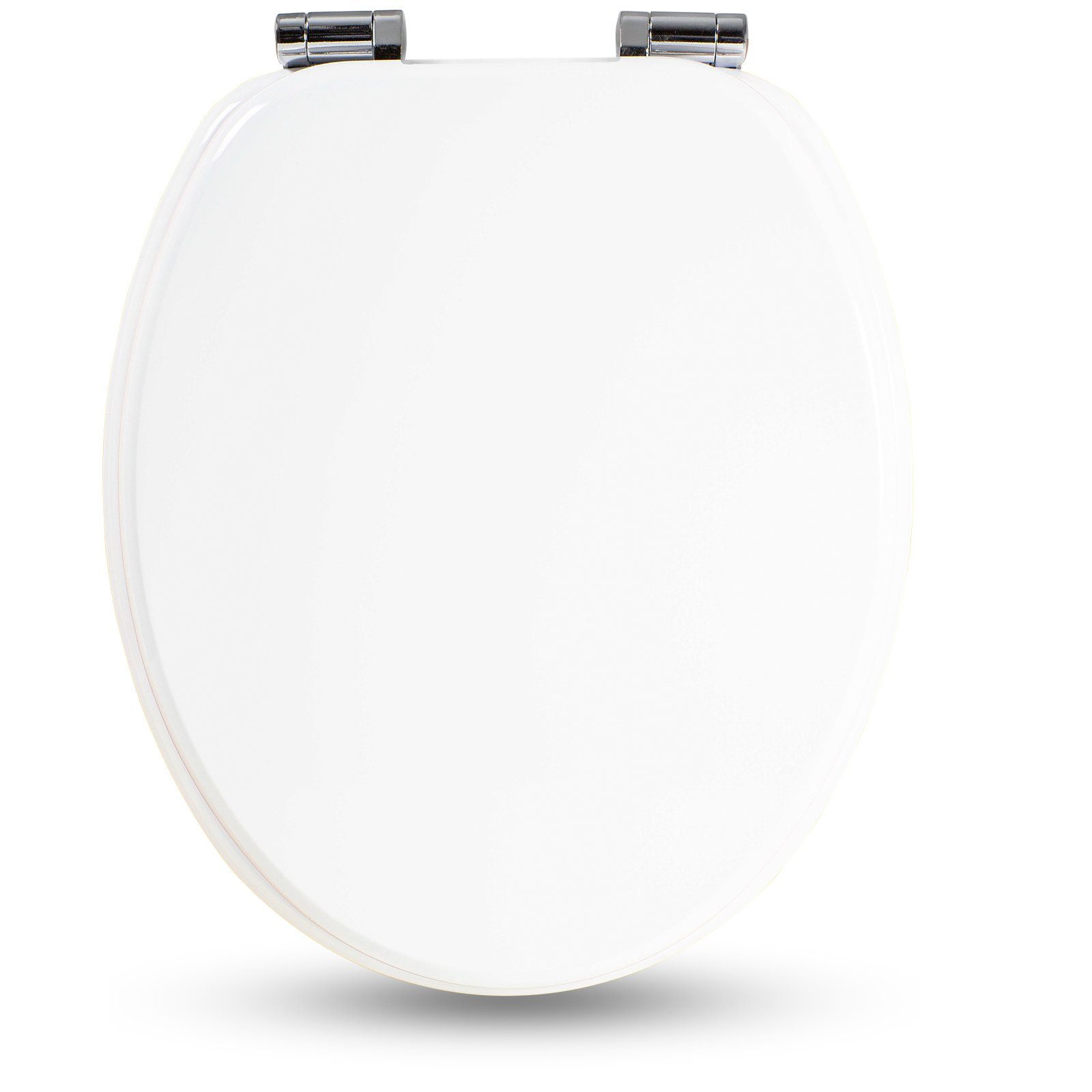 Sanfino WC-Sitz "White“ Premium Toilettendeckel mit Absenkautomatik aus Hol günstig online kaufen