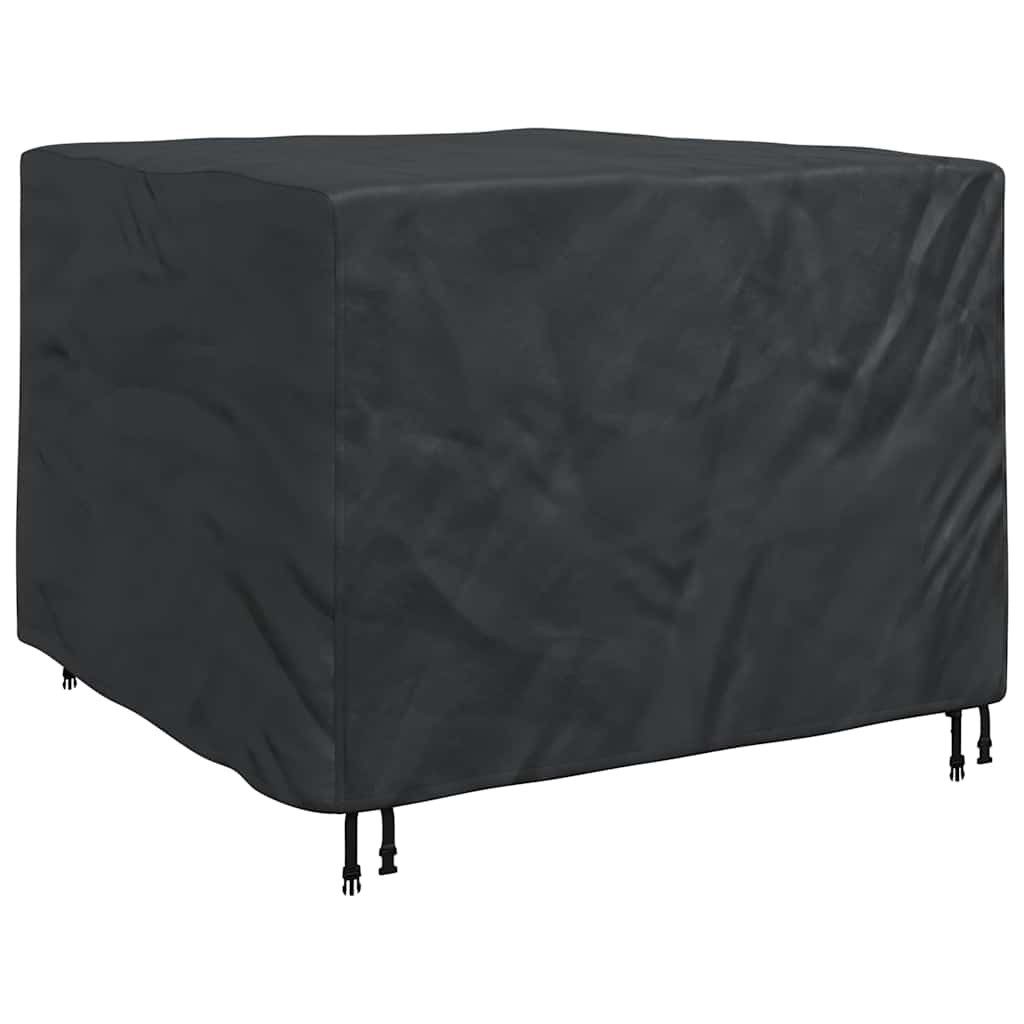 vidaXL Gartenmöbel-Schutzhülle Möbelbezug Schwarz 135 x 135 x 90 cm 210D Oxford Stoff (1-St)