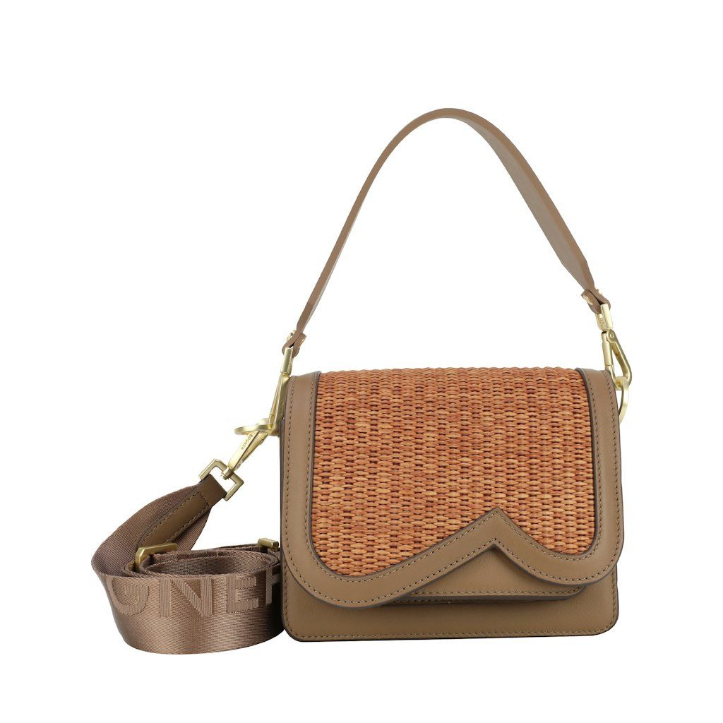 Handtasche Bex Rafia Eartha Shoulderbag XS Portabella