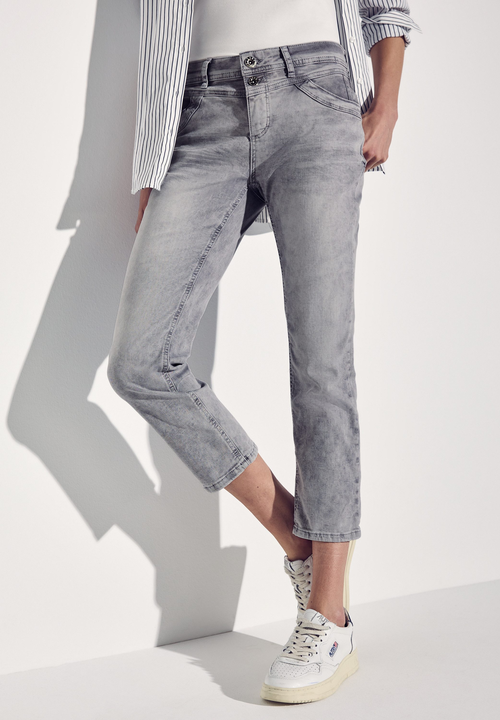 STREET ONE 7/8-Jeans Style Jane im Five-Pocket Style