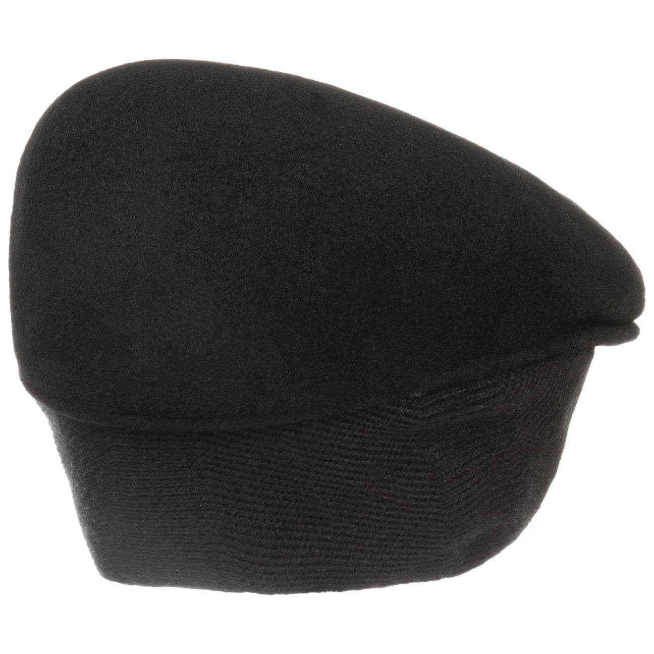 Cap mit Kangol Schirm Schiebermütze Flat (1-St) schwarz