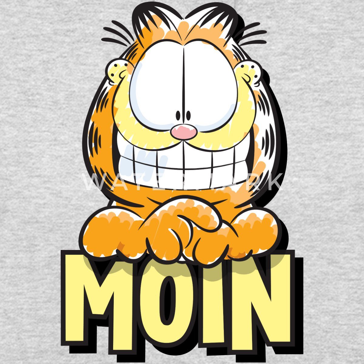 Spreadshirt Hoodie Garfield Moin Nordsee Ostsee Geschenk Unisex Hoodie (1-tlg)