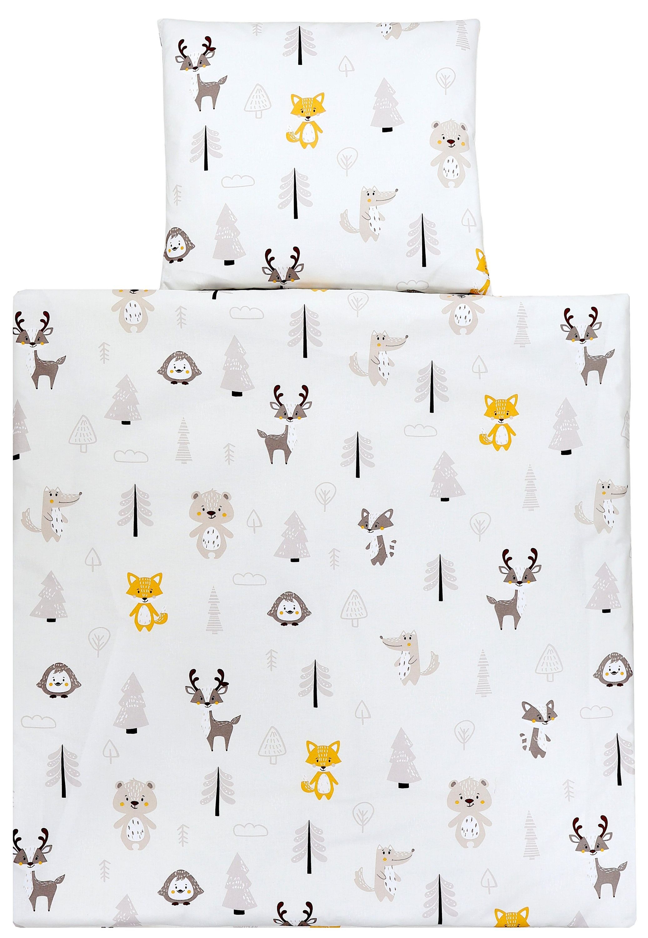 TupTam Babybettwäsche Baby Wiegenset 4-teilig Bettwäsche-Set: günstig online kaufen