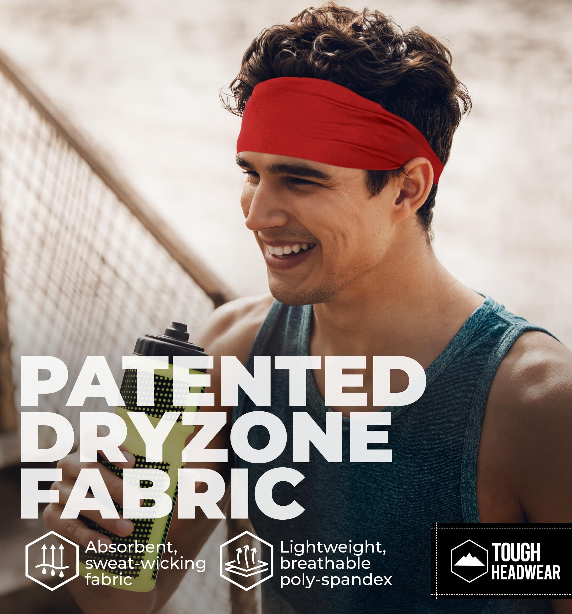 Tough Outfitters Stirnband Schweißband Stirn Laufen günstig online kaufen