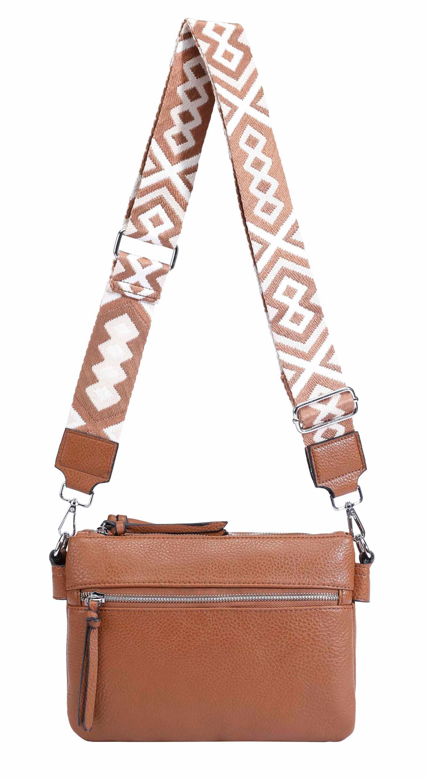 Schultertasche Damen Bodybag Umhängetasche Messenger Crossbody Brusttasche Crossover