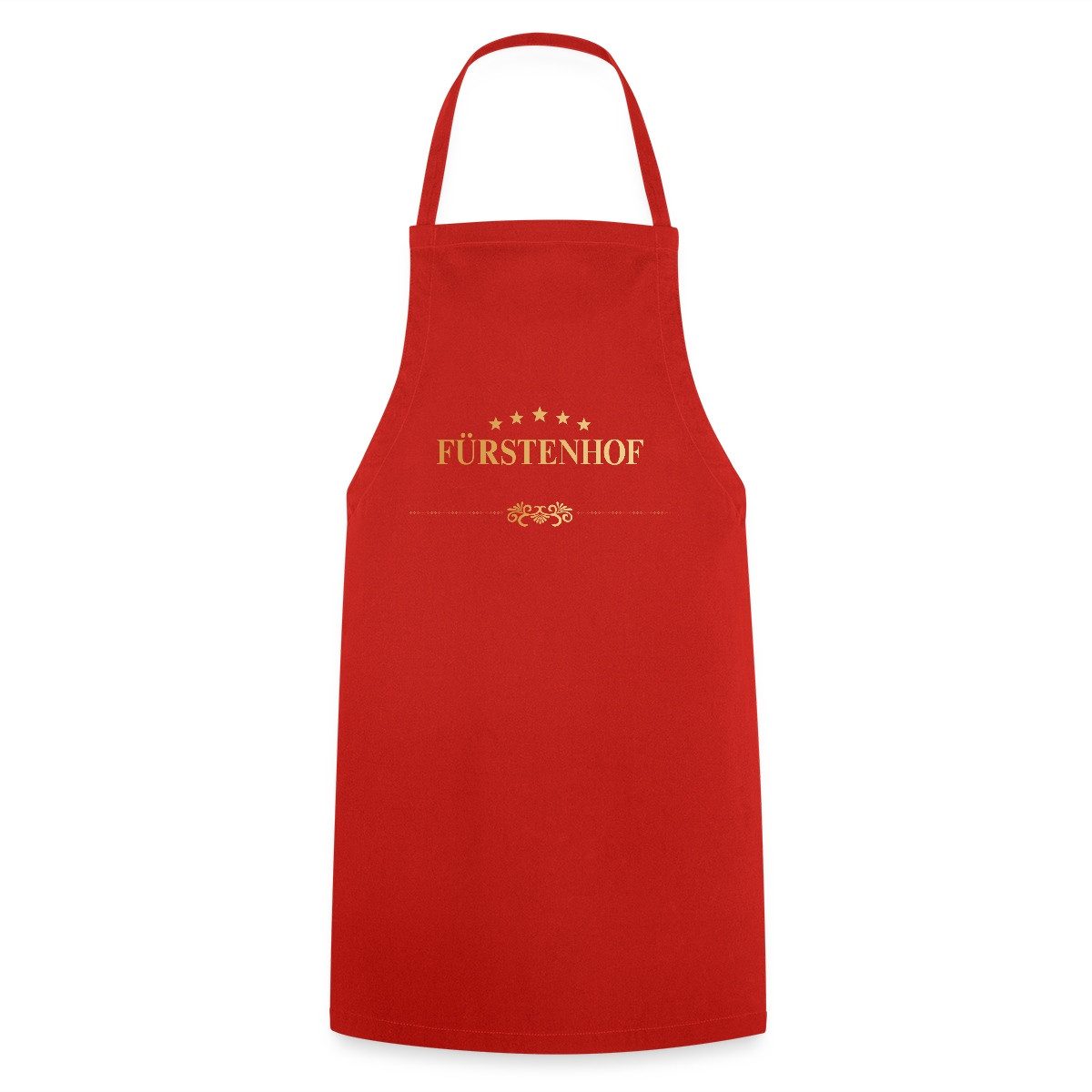 Spreadshirt Kochschürze Sturm Der Liebe Hotel Fürstenhof Logo Wappen Kochschürze, (1-tlg)