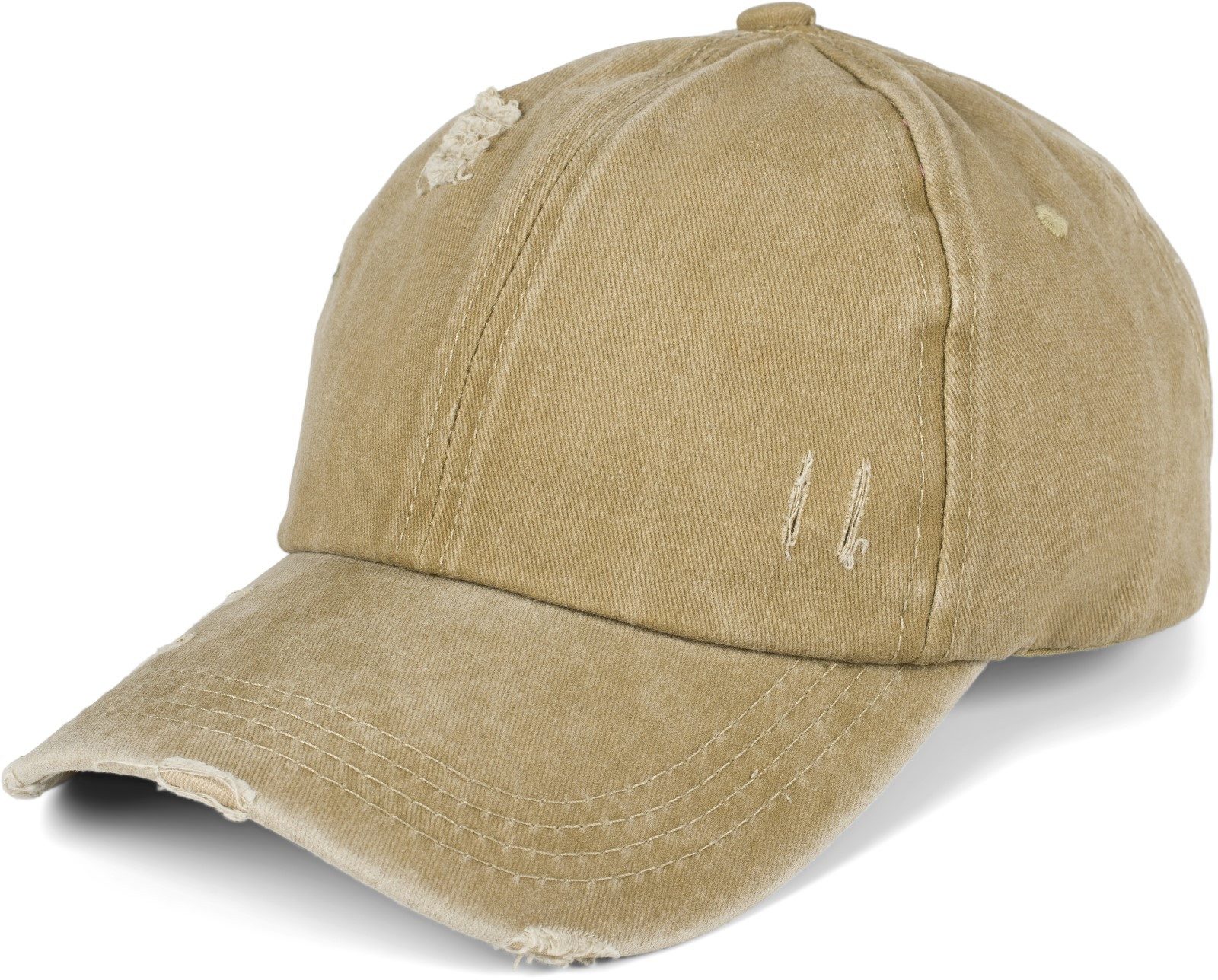 Baseball Cap Ponytail Baseball Cap Used Look