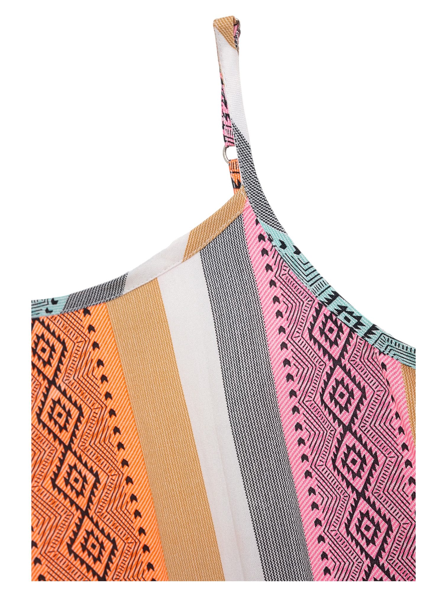 DANAMADE Sommerkleid DAMELIE (1-tlg) Mädchen Sommerkleid mit modernem Ethno-Print