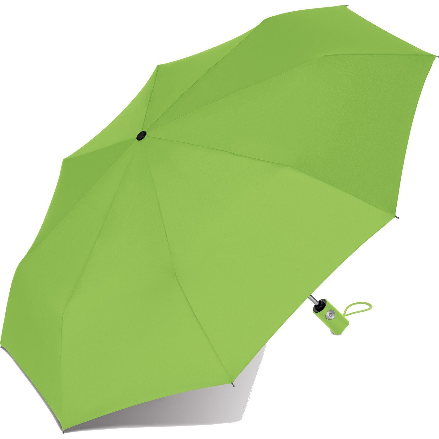 Taschenregenschirm RS-Versand für Auf-Zu-Automatik, schöner Regenschirm stabiler Damen in Herren, mit limette Farben modischen vielen und