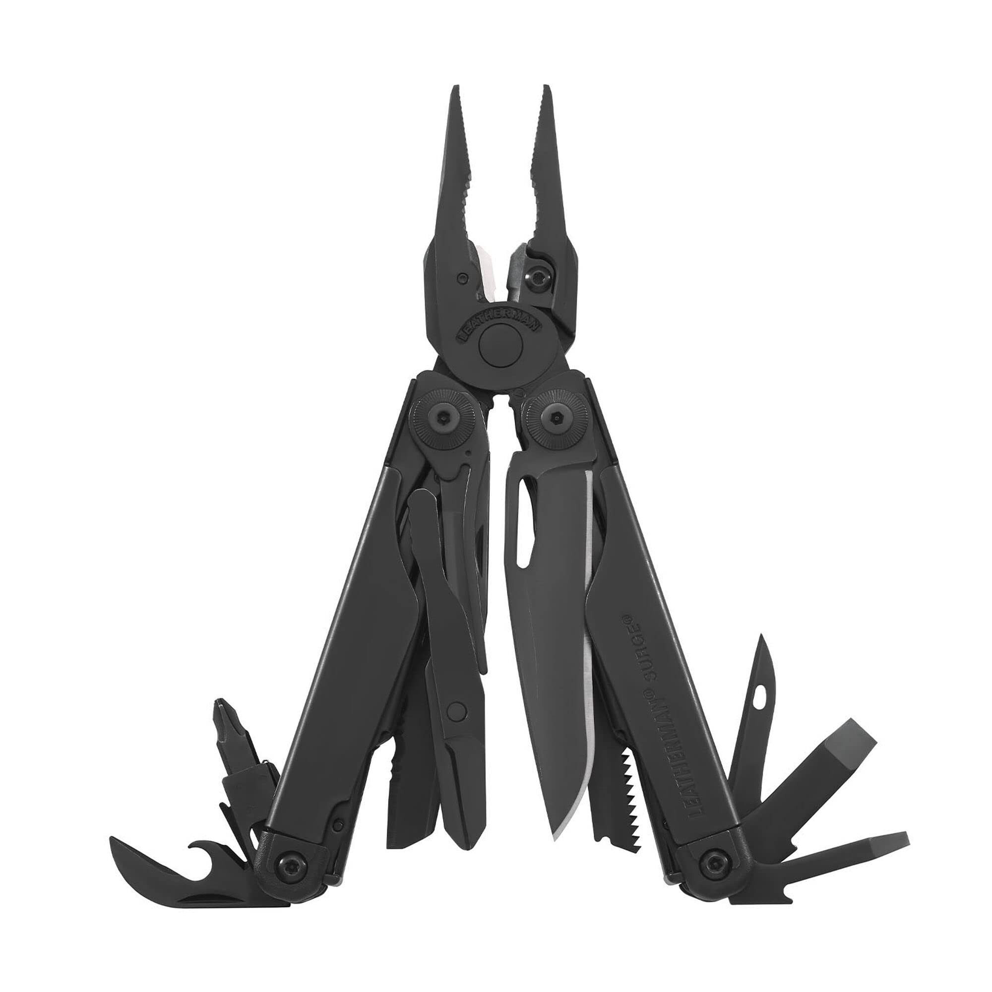 Multitool Leatherman Surge Multi-Tool - 21 Werkzeuge mit Klingen - Schwarz