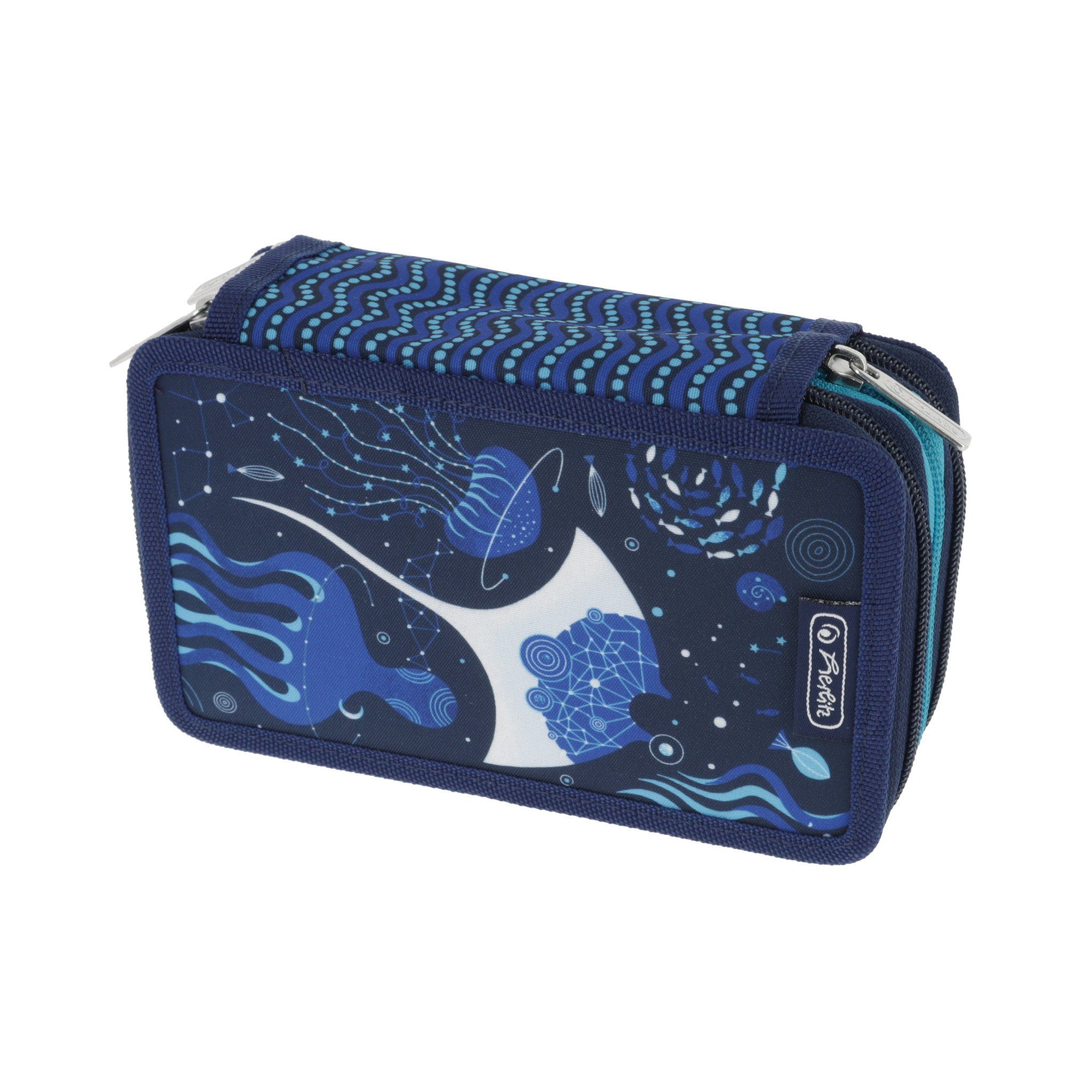 Herlitz Federmäppchen herlitz TriCase 31teilig Deep Ocean