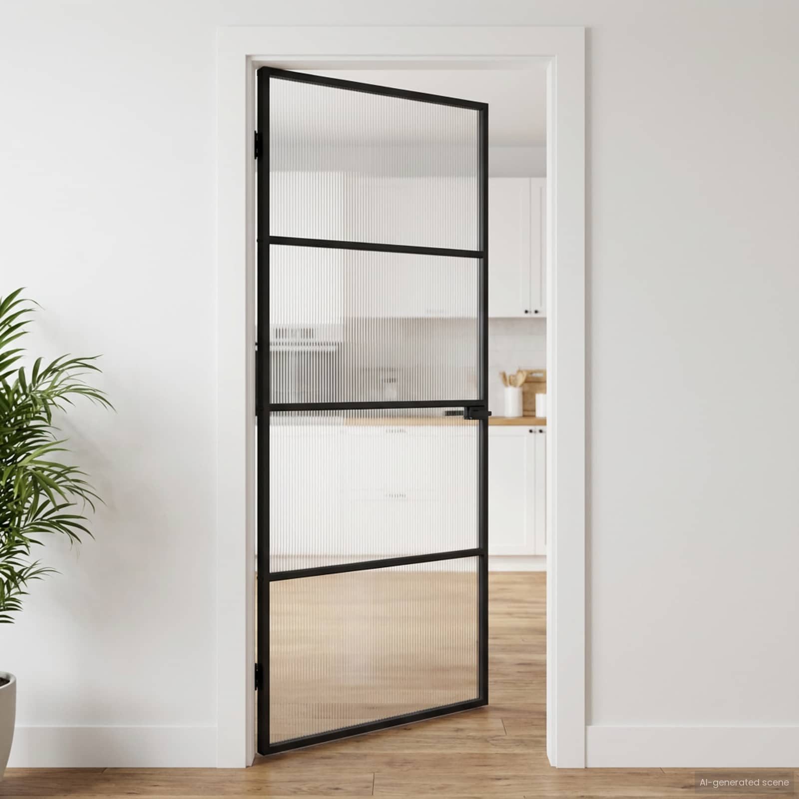 vidaXL Haustür Wohnzimmer-Tür 102 x 201,5 x 3,5 cm (1-St)