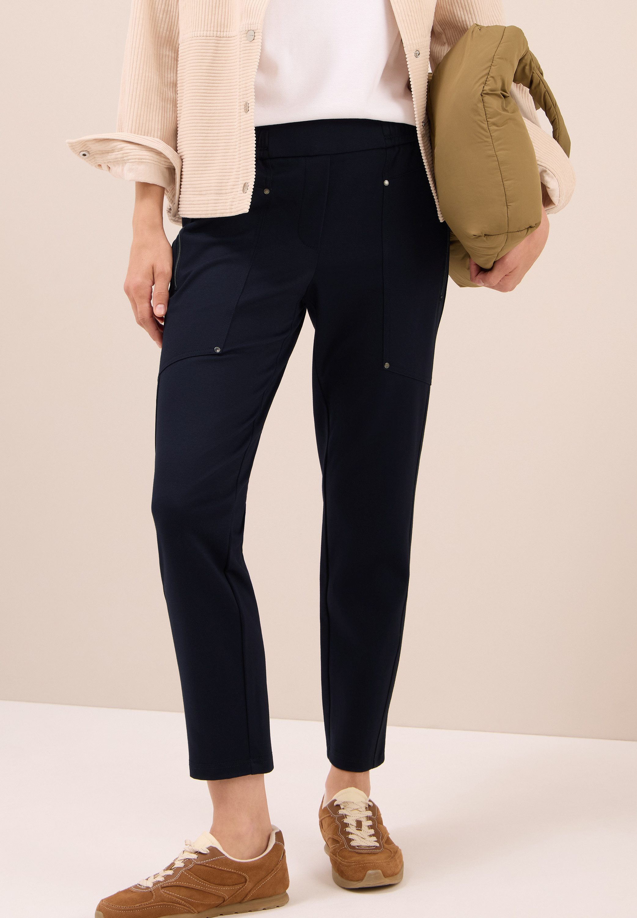 CECIL Schlupfhose Style Tracey Mid Waist, Slim Legs günstig online kaufen