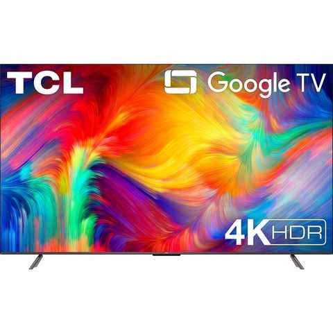 TCL 75P731X1 LED-Fernseher (189 cm/75 Zoll, 4K Ultra HD, Google TV, Smart-TV, HDR Premium, Dolby Atmos, HDMI 2.1, Metallgehäuse)