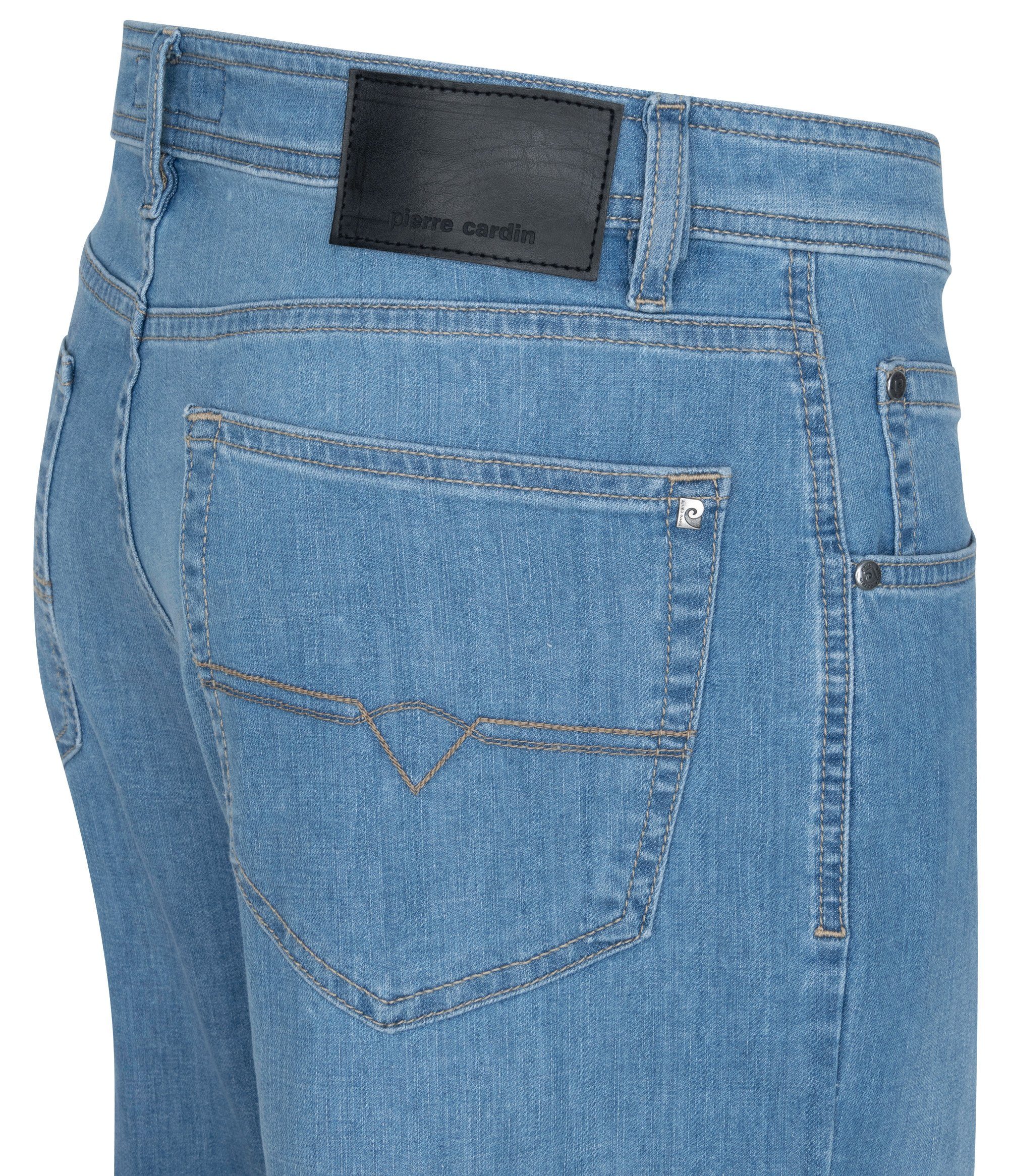 Pierre Cardin 5-Pocket-Jeans PIERRE CARDIN DIJON light blue used 32310 7731.6842 - Air Touch – Bild 3 von 3