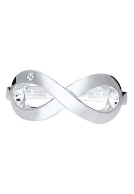 Elli DIAMONDS Verlobungsring Infinity Ewig Diamant (0.015 ct) 925 Silber