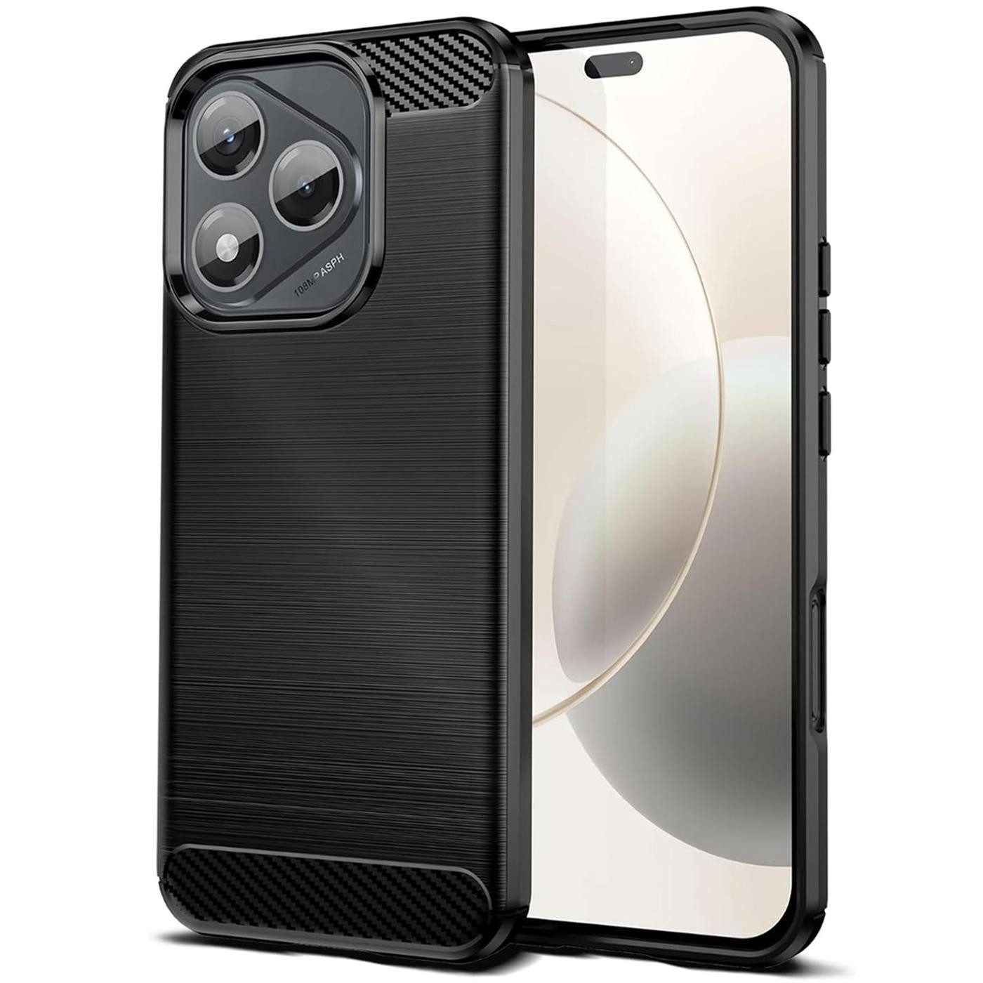 CoolGadget Handyhülle Carbon Handy Hülle für Honor 400 Lite 6,7 Zoll, robuste Telefonhülle Case Schutzhülle für Honor 400 Lite Hülle