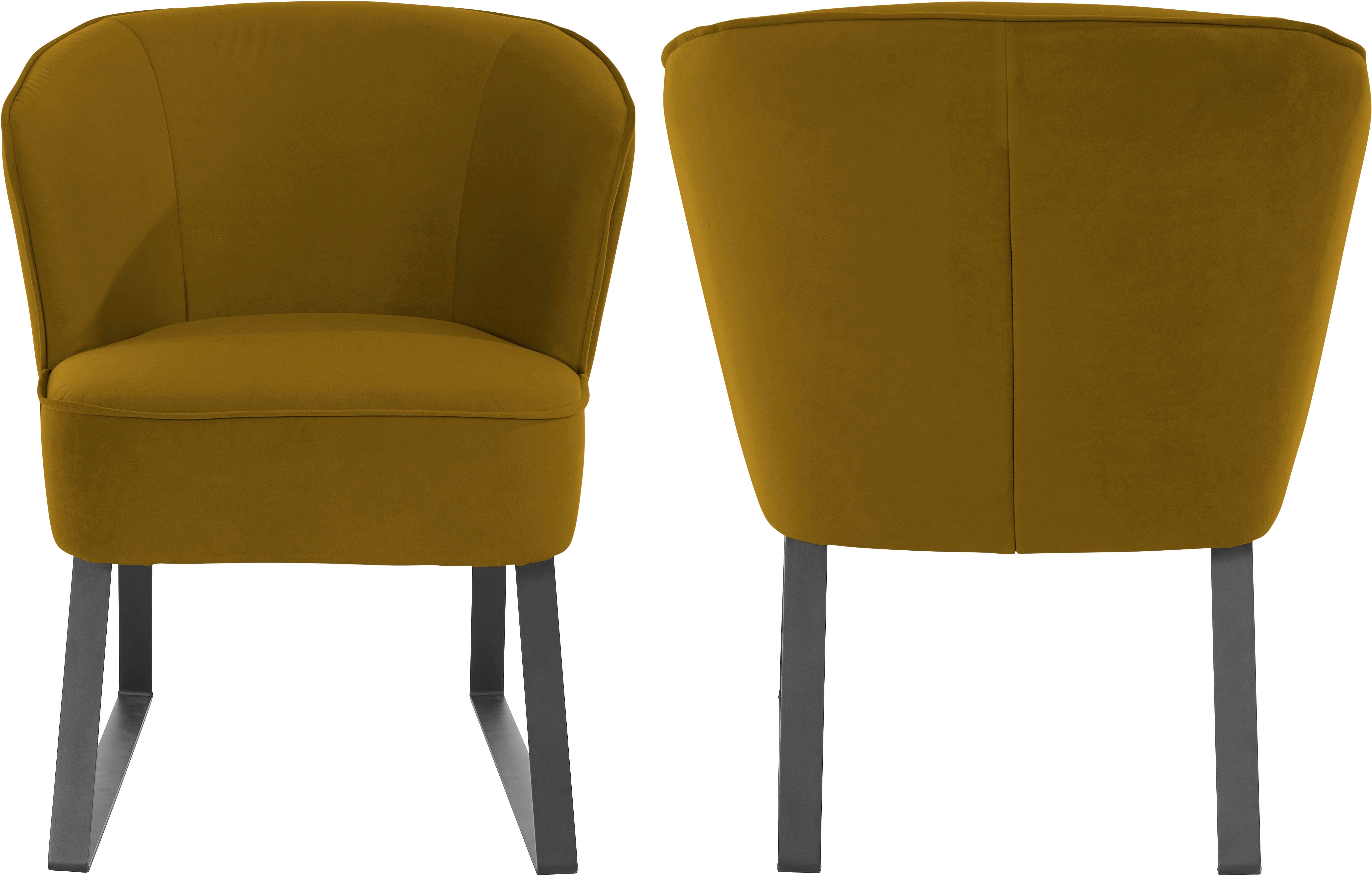 exxpo - sofa Keder fashion mit Sessel Qualitäten, verschiedenen und in Bezug 1 Metallfüßen, Stck. Americano