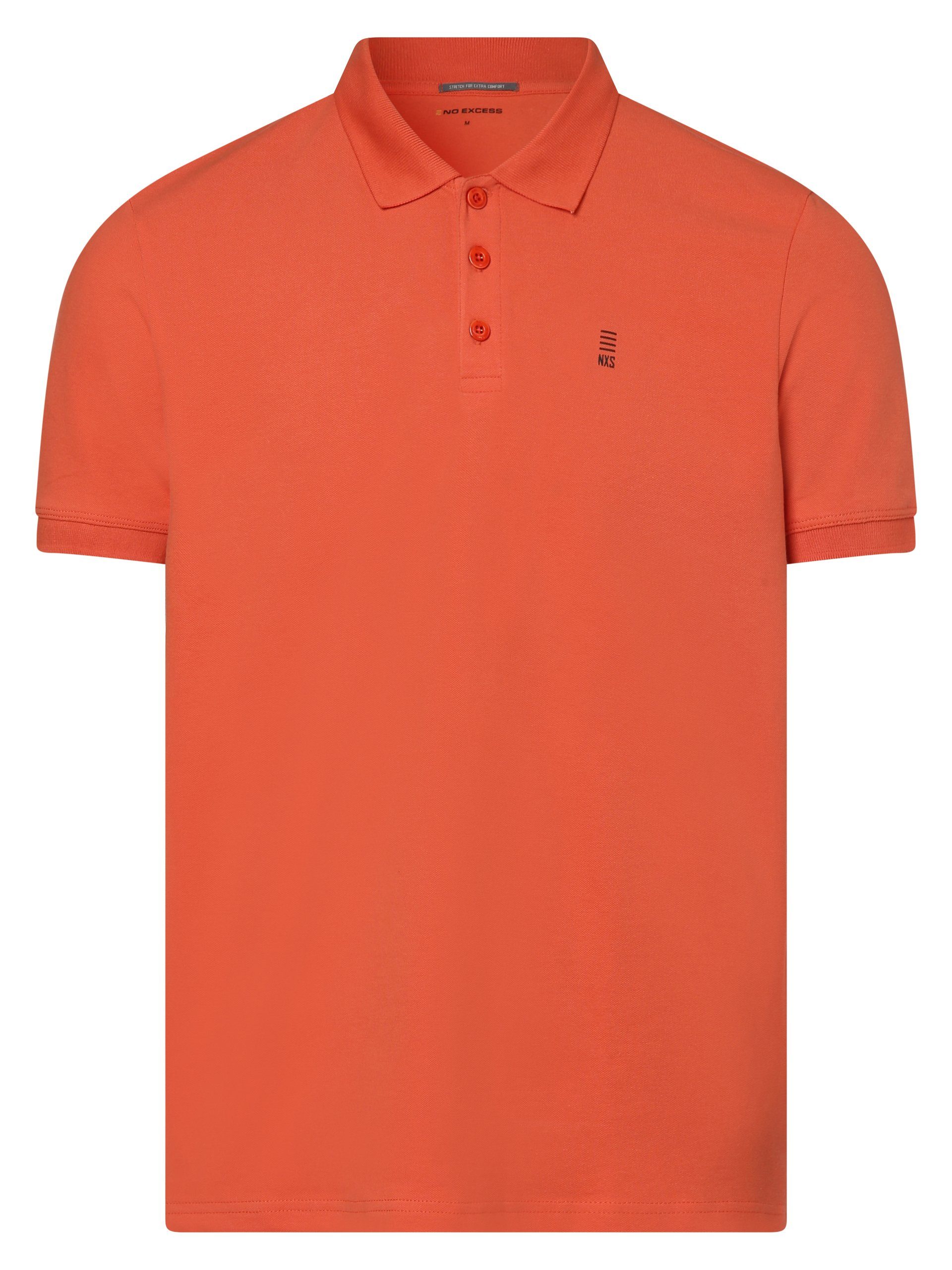 NO EXCESS Poloshirt koralle