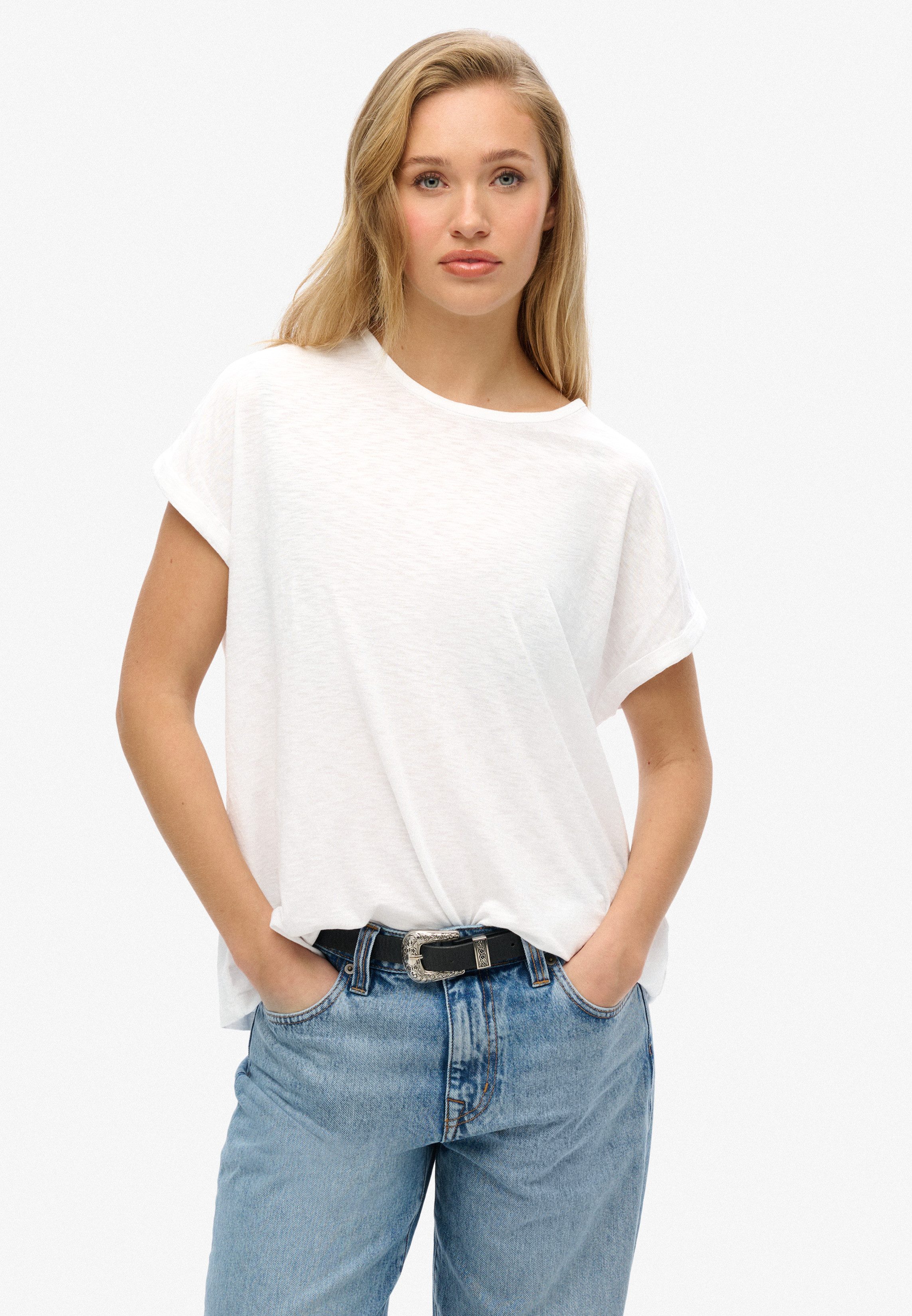 Superdry Rundhalsshirt STUDIOS LOOSE TEE günstig online kaufen
