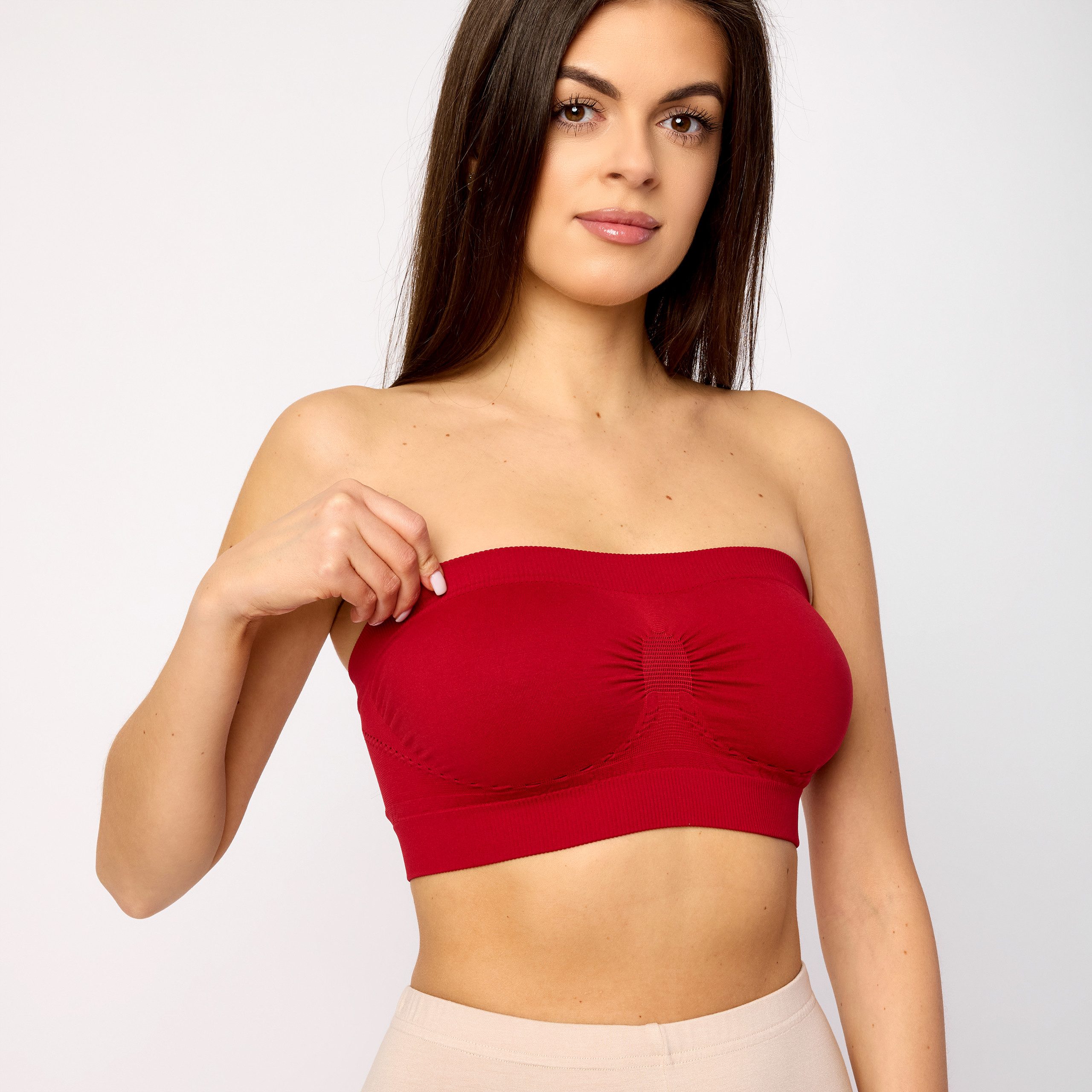 Merry Style Bandeau-BH Damen Bandeau Top 06 161 (ohne Bügel)