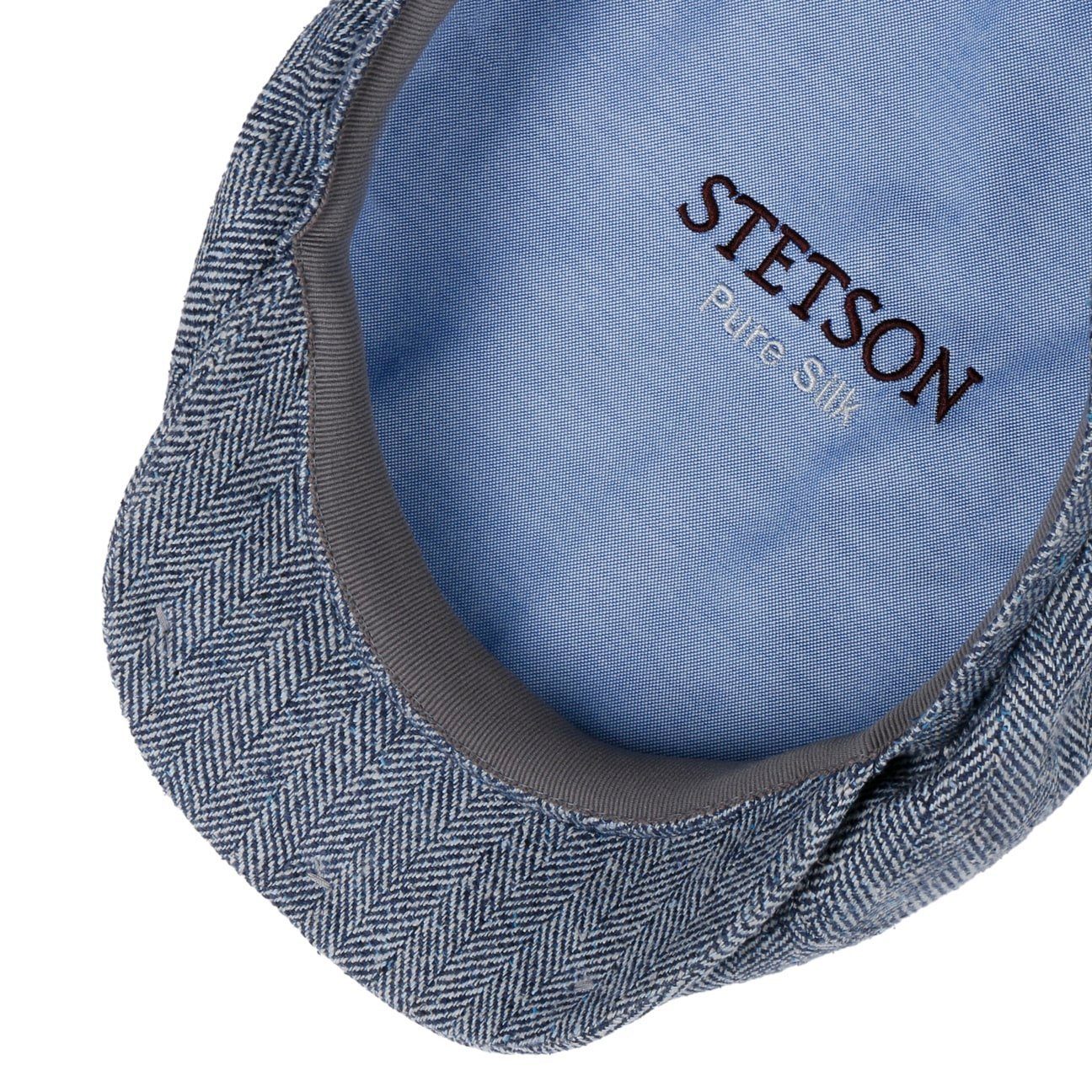 Stetson Flat Cap (1-St) Schirmmütze mit Schirm, Made in the EU