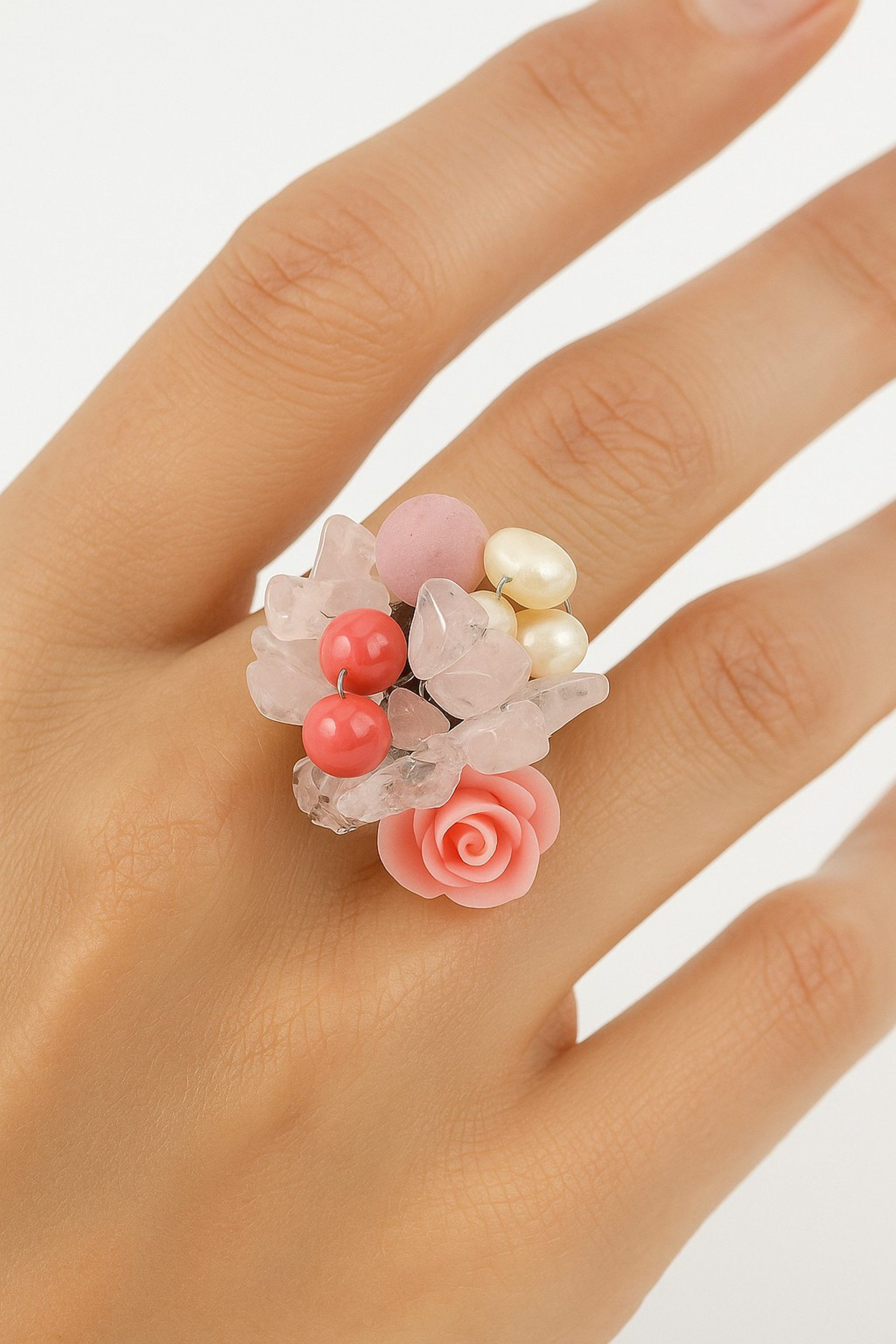 COLLEZIONE ALESSANDRO Fingerring Rosalia