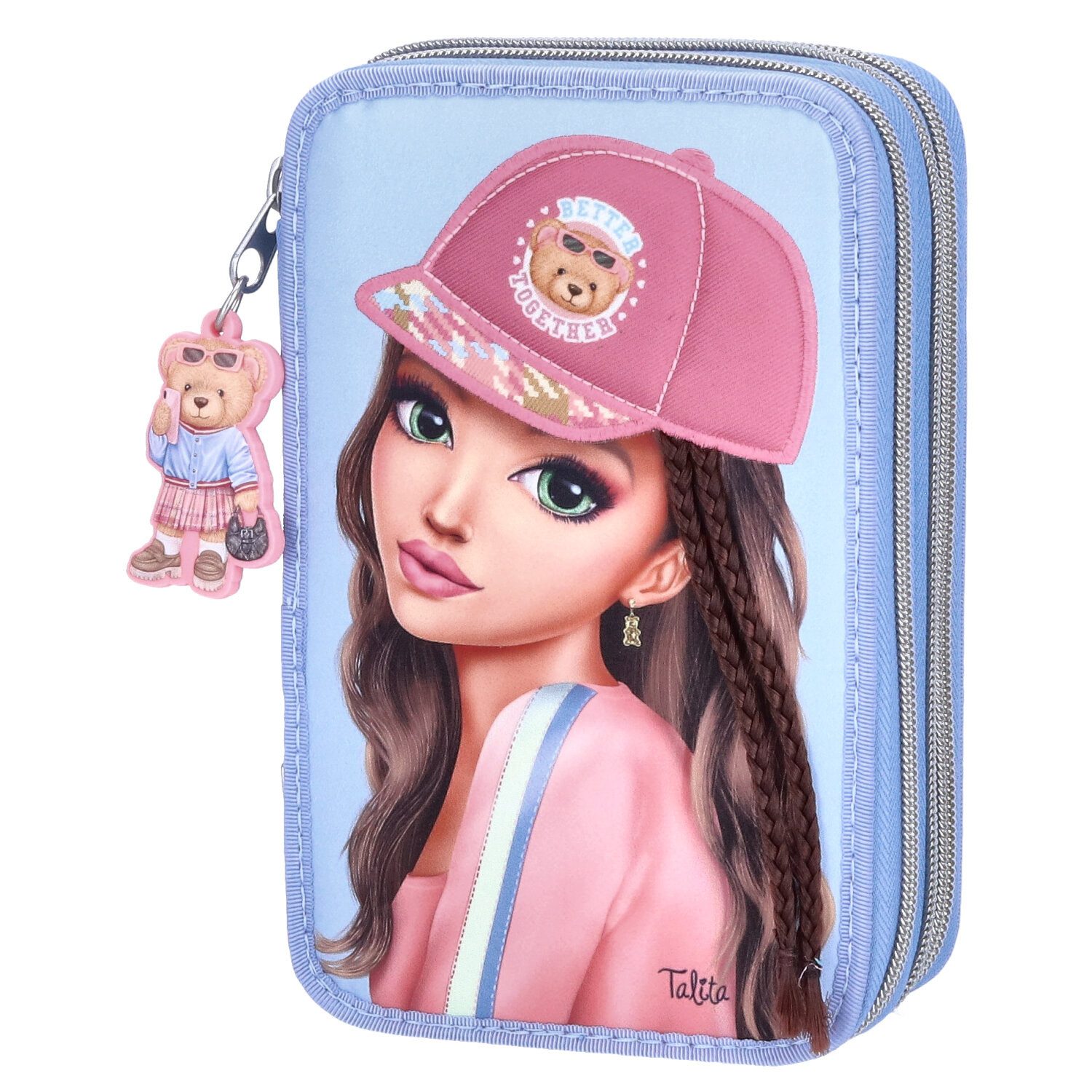 Depesche Geldbörse Depesche 3-Fach Federtasche mit Applikation TOPModel TEA günstig online kaufen