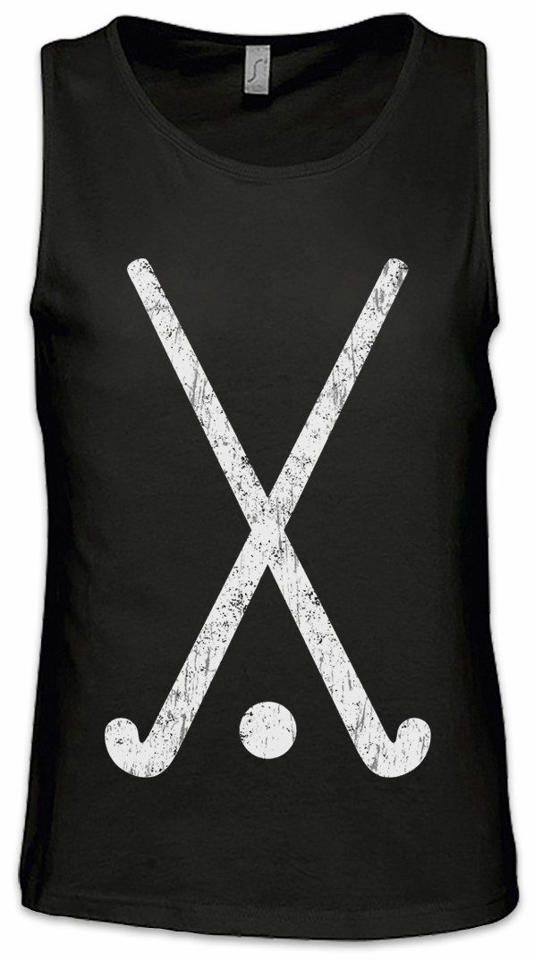 Tanktop Field Hockey Tools Ärmelloses T-Shirt Player Passion Love Addiction