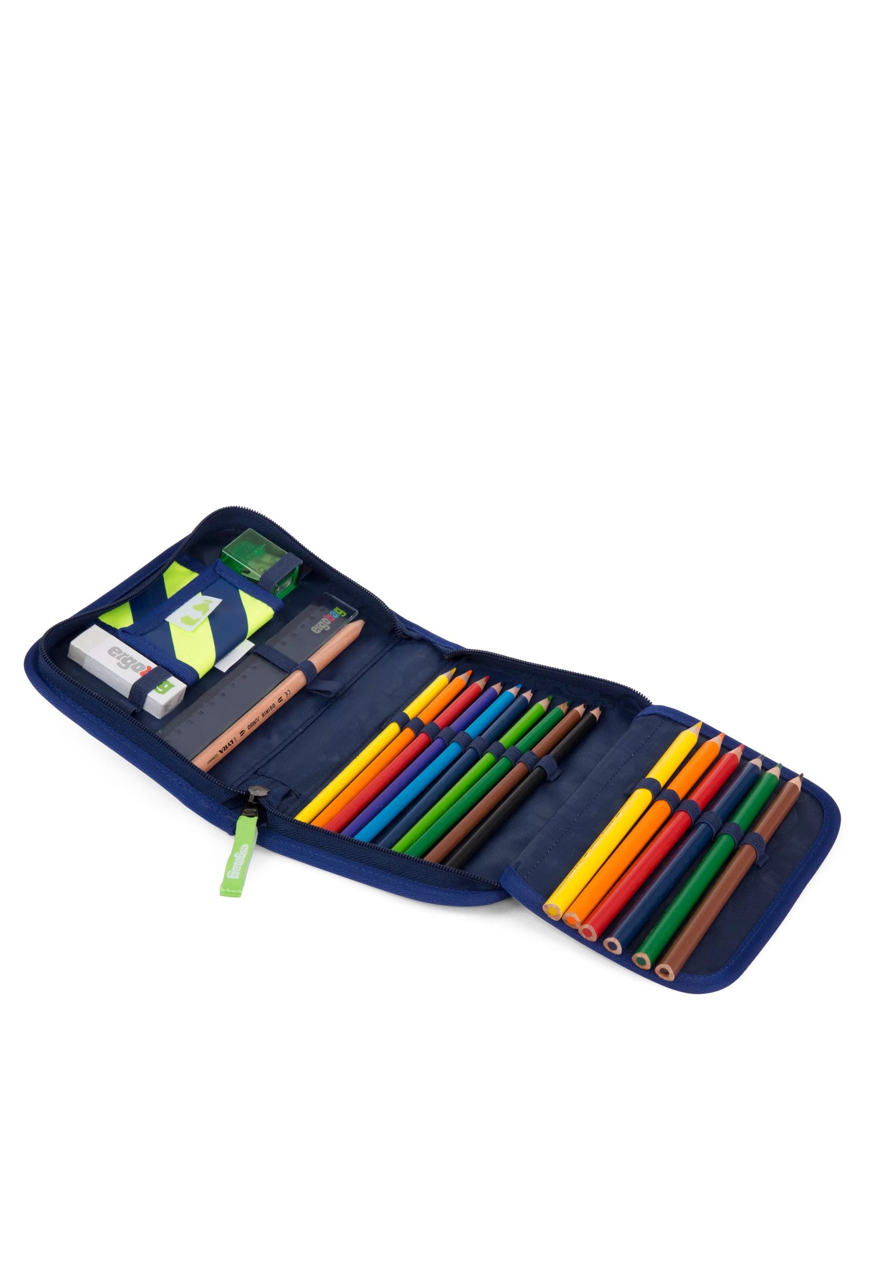 ergobag Federmäppchen Federmäppchen ., (23-tlg), mit Lyra‑Stiften