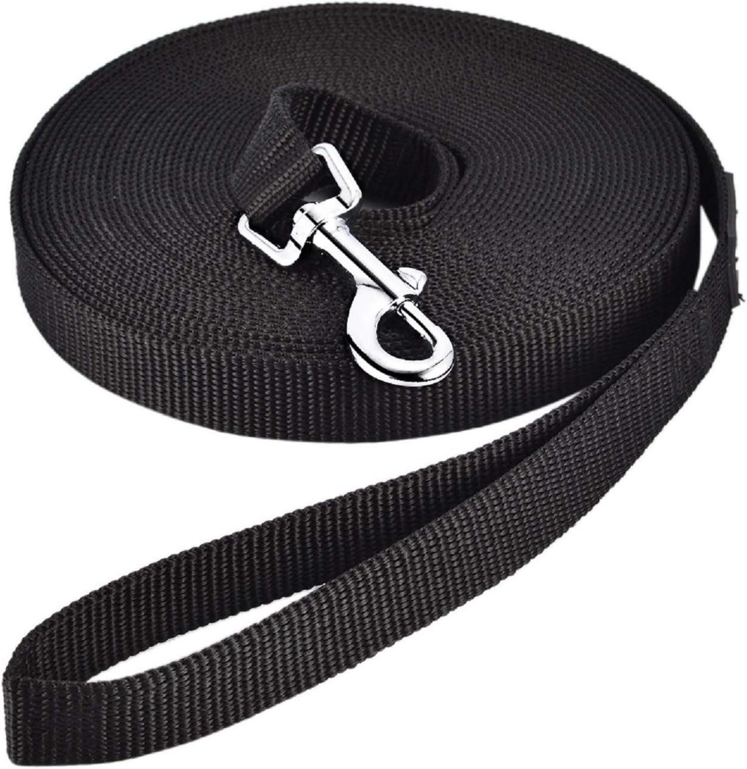 Hunde-Halsband Schleppleine für Hunde 5m Nylon Robust Wetterfest Trainingsleine