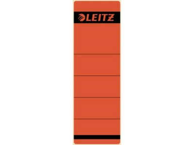 LEITZ Etikett Leitz Ordneretikett 16420025 kurz/breit Papier rot 10 St./Pack. Für L