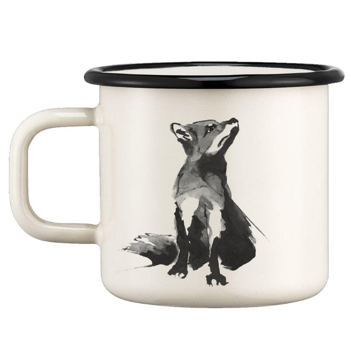 Muurla Tasse Tasse Fuchs Emaille (370 ml)