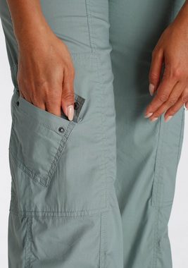 KangaROOS Cargohose (2-tlg., mit abnehmbarem Gürtel) mit besonderem Taschen-Design