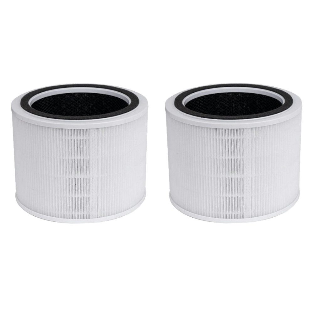 Trade-Shop Ersatzfilter 2x Luftreiniger-Filter 3-in-1 ersetzt Levoit Core 200S-RF, bestehend jeweils aus Vorfilter, H13 HEPA-Filter und Aktivkohlefilter